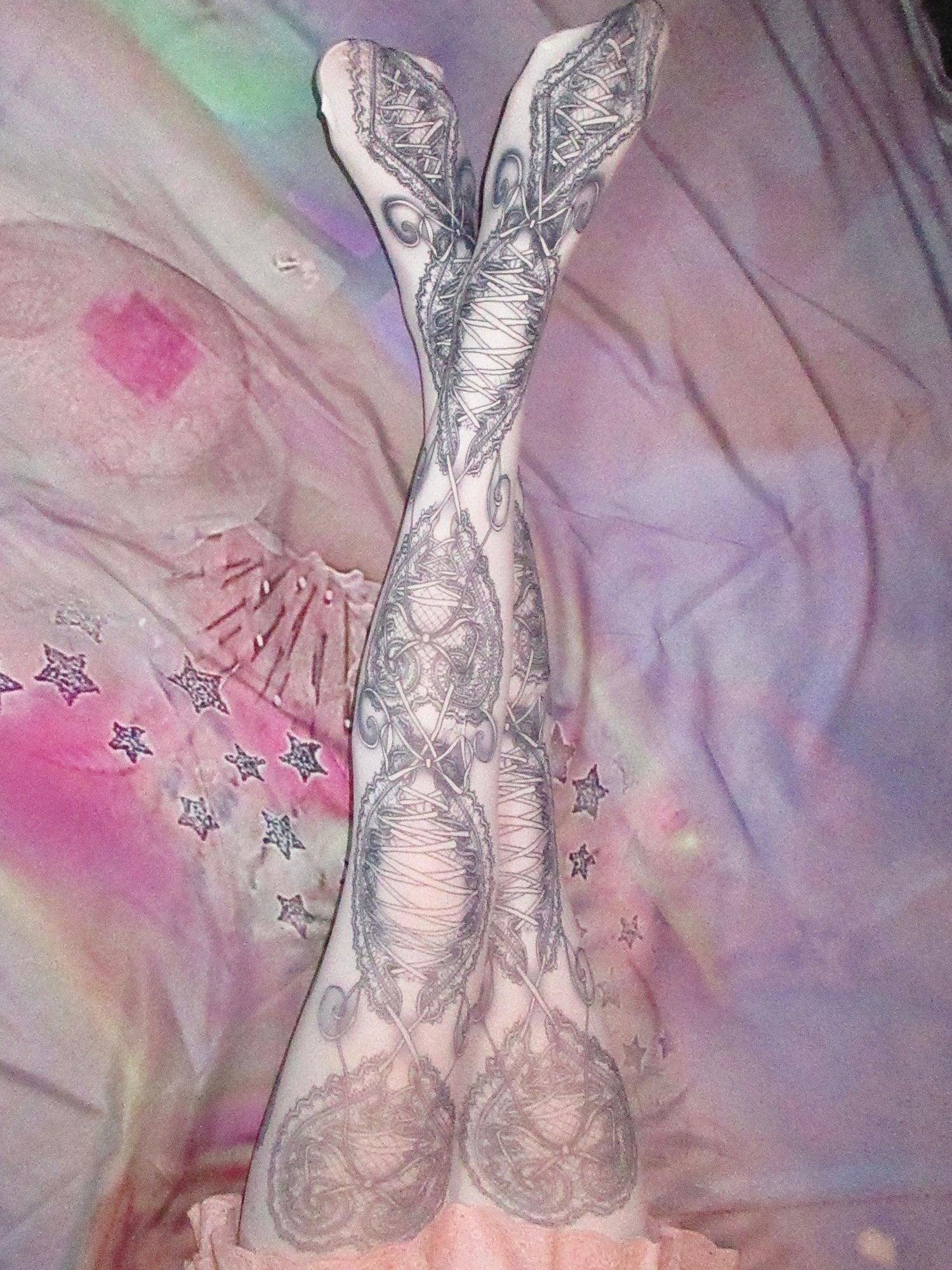 프린세스 스티치 타이츠