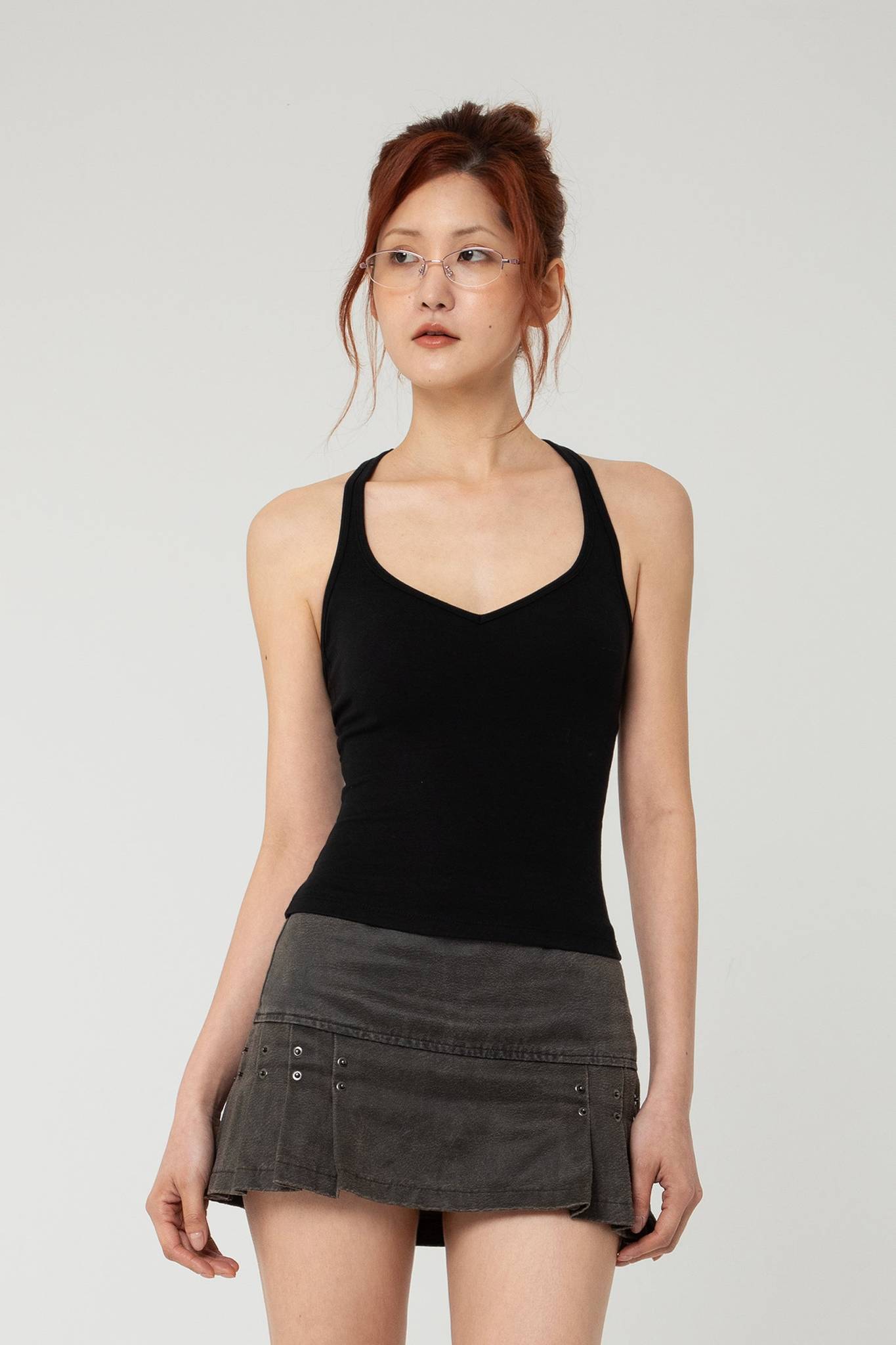 Racer Tank Black