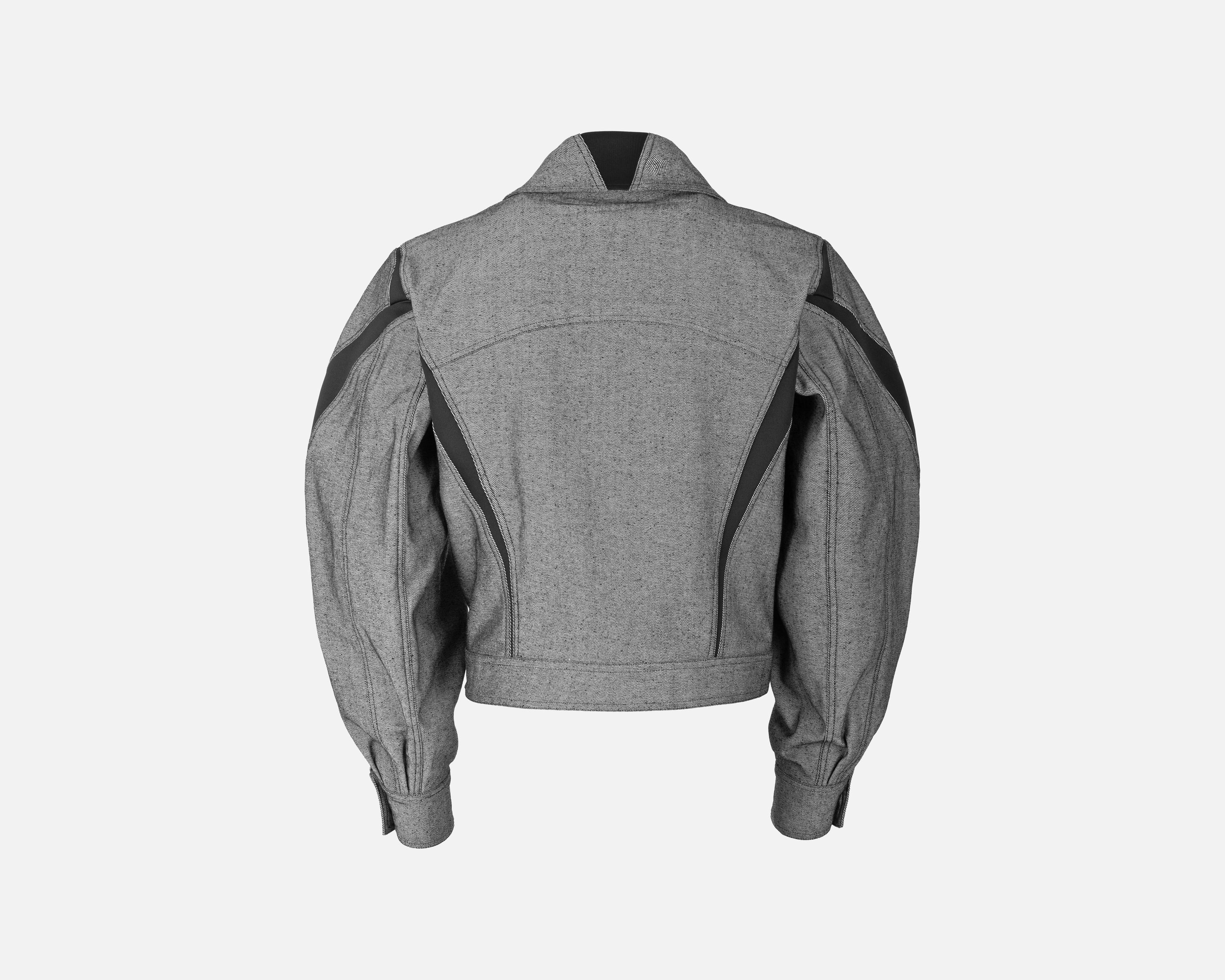 로그 데님 재킷