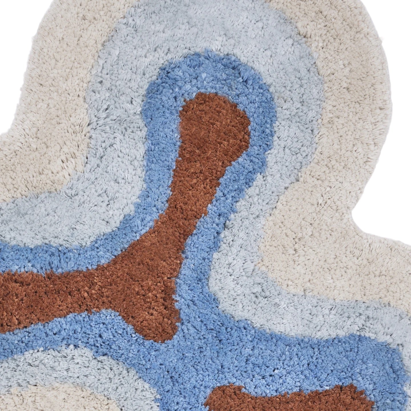 Rumpy Bathmat in Glass