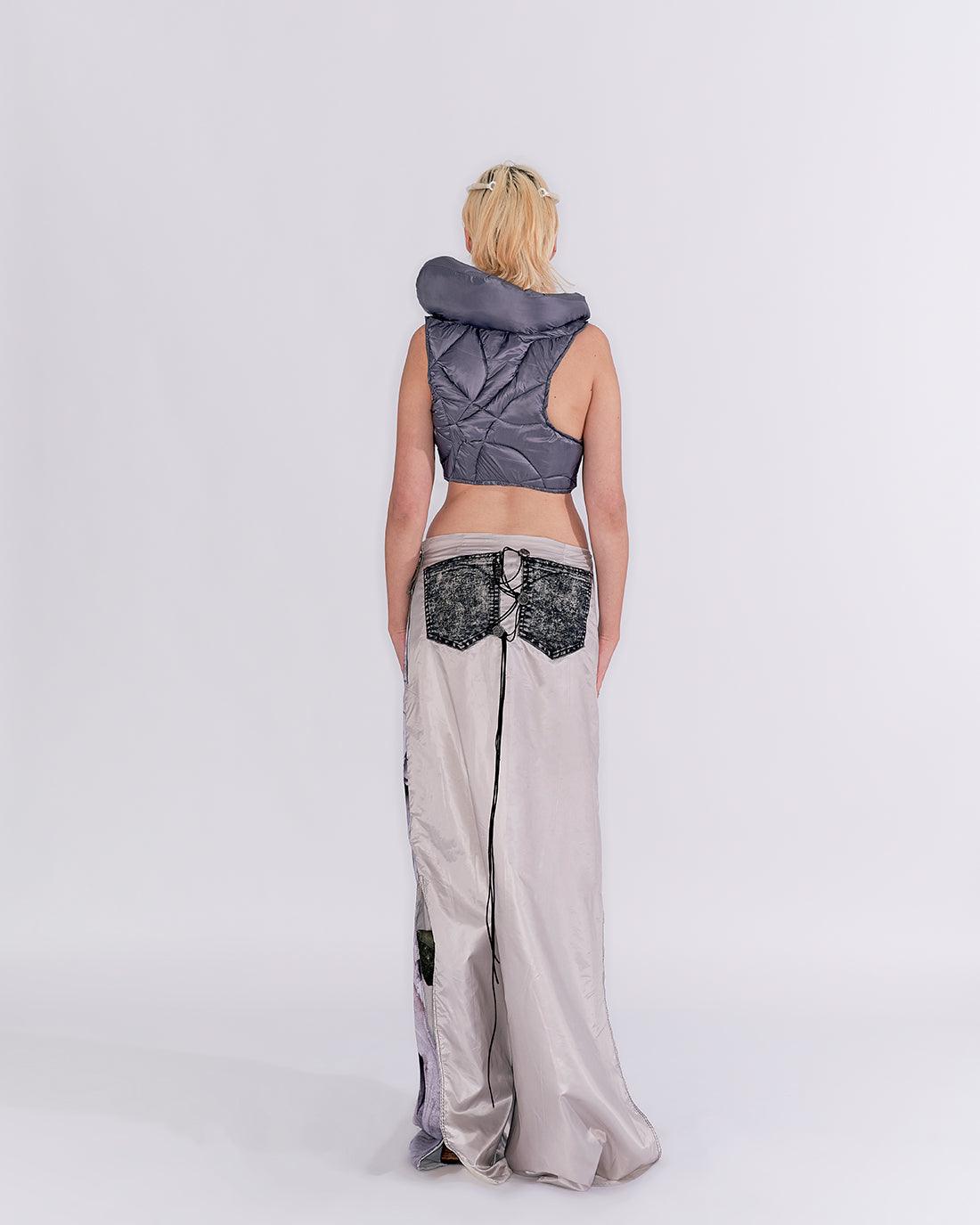 NCN 　ASON POG SKIRT M 5.0+ Skirt Center in Charcoal – SVRN