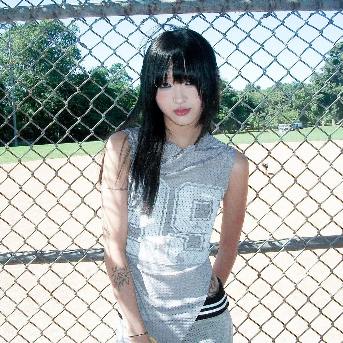 Sporty Tank in Grey