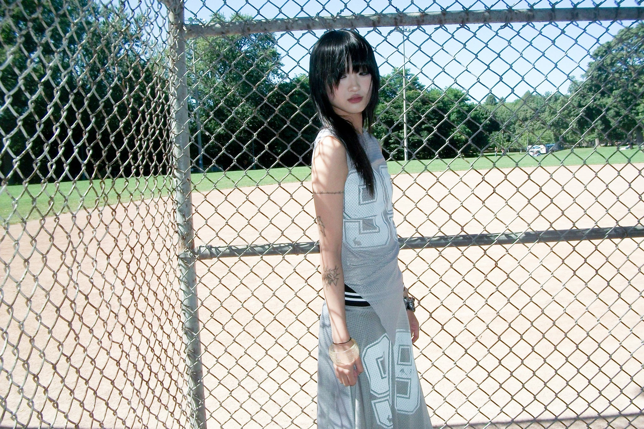 Sporty Tank in Grey
