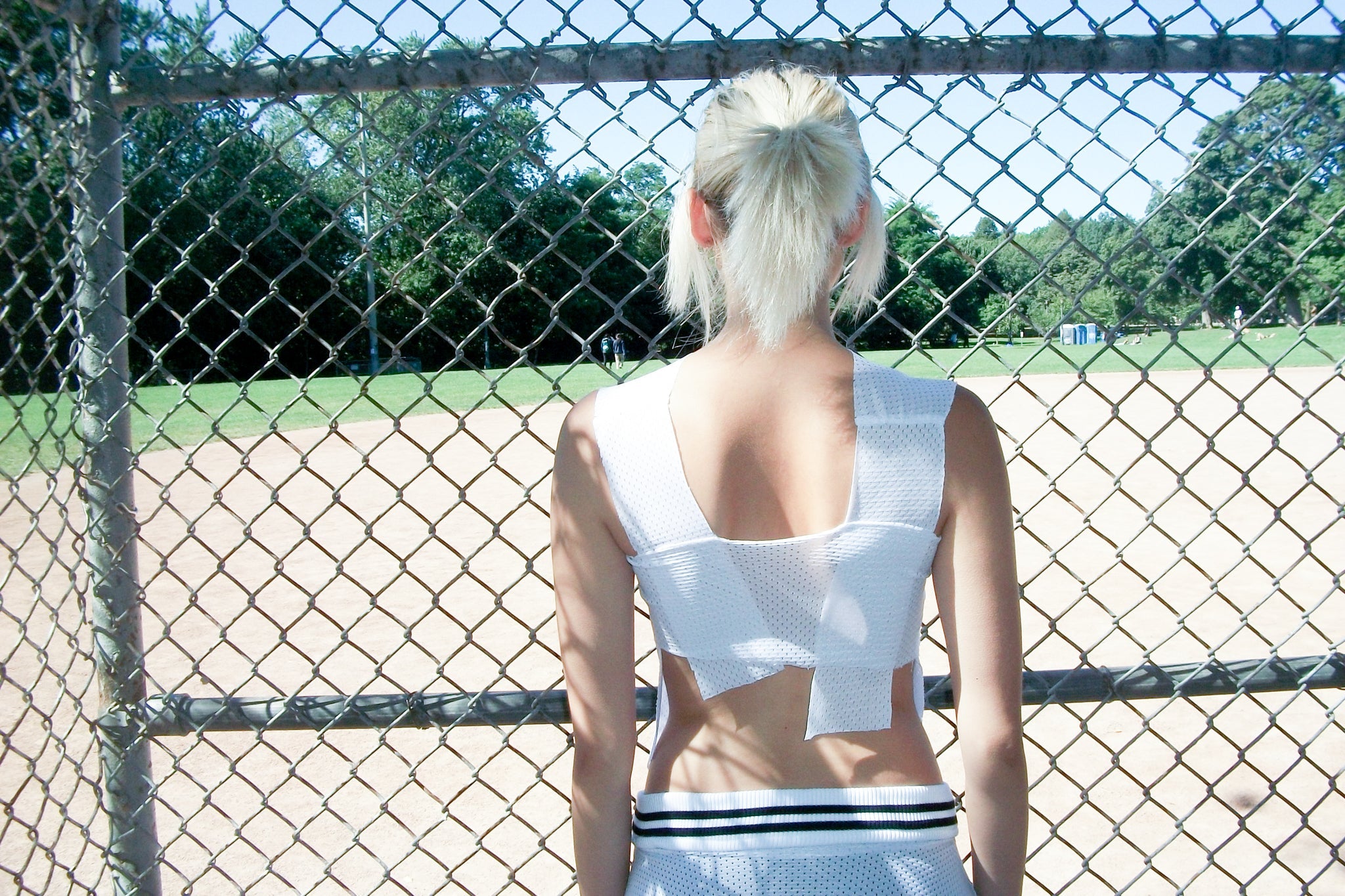 Sporty Tank in Grey