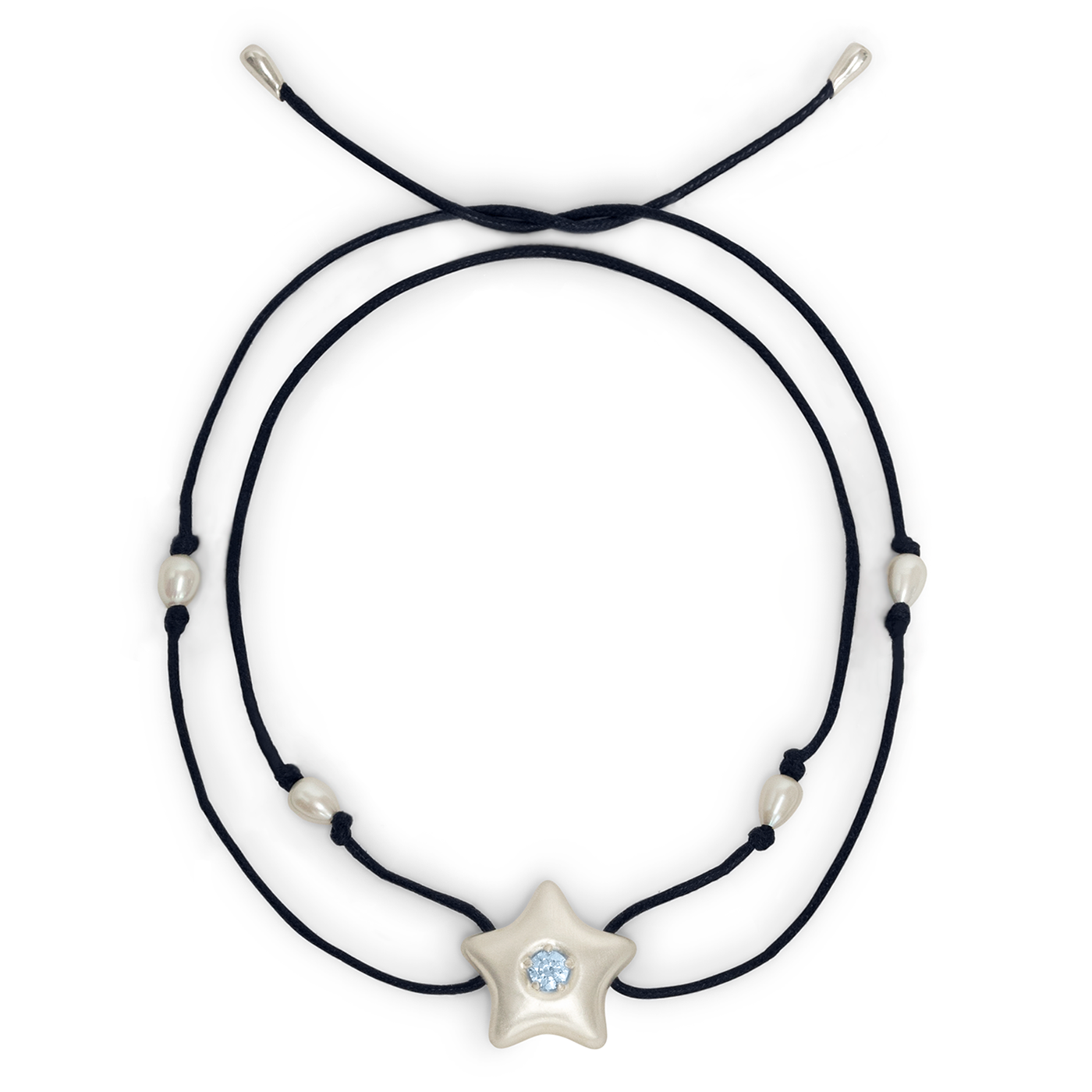 Star Two-Way Cord Bolo Necklace