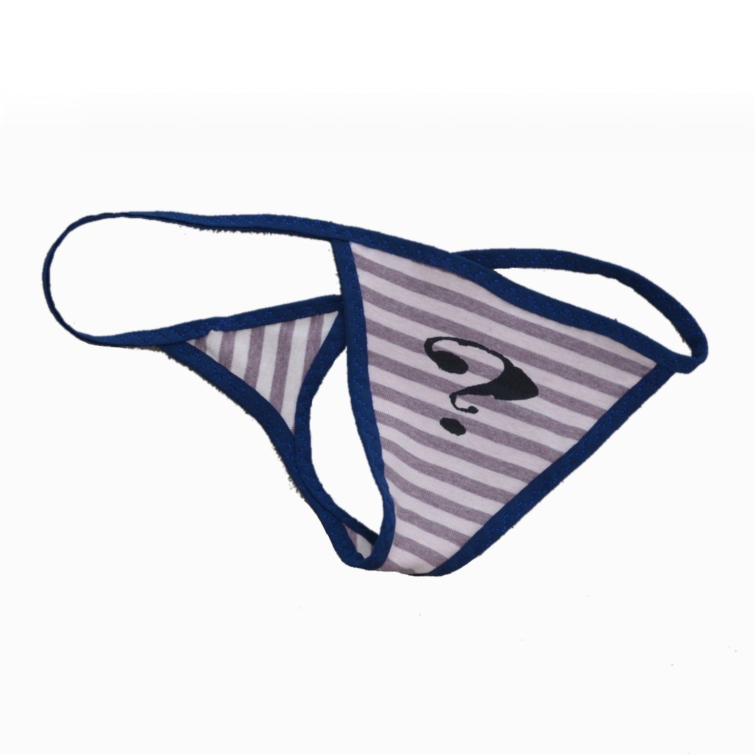 줄무늬 끈 팬티