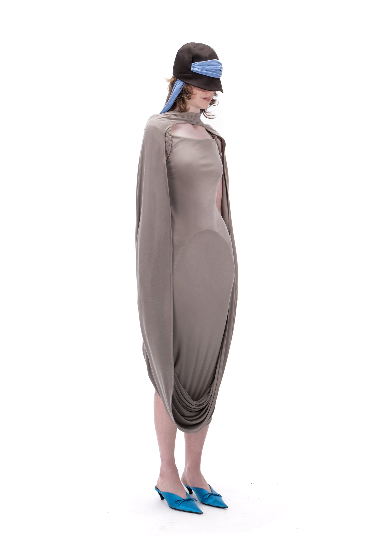 Taupe Willow Dress