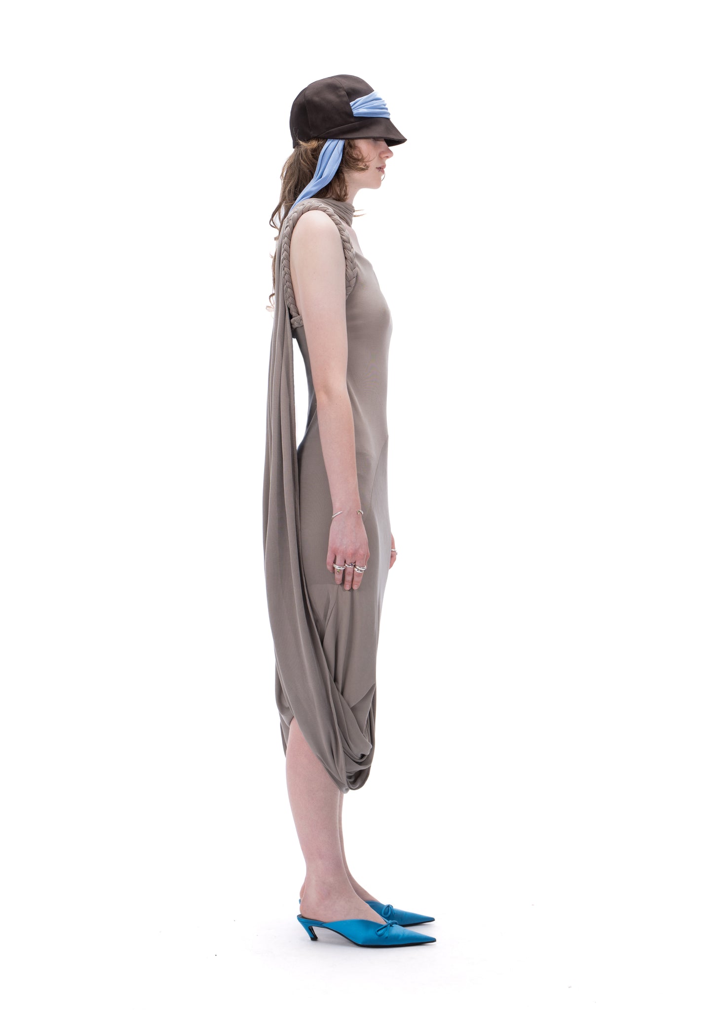 Taupe Willow Dress
