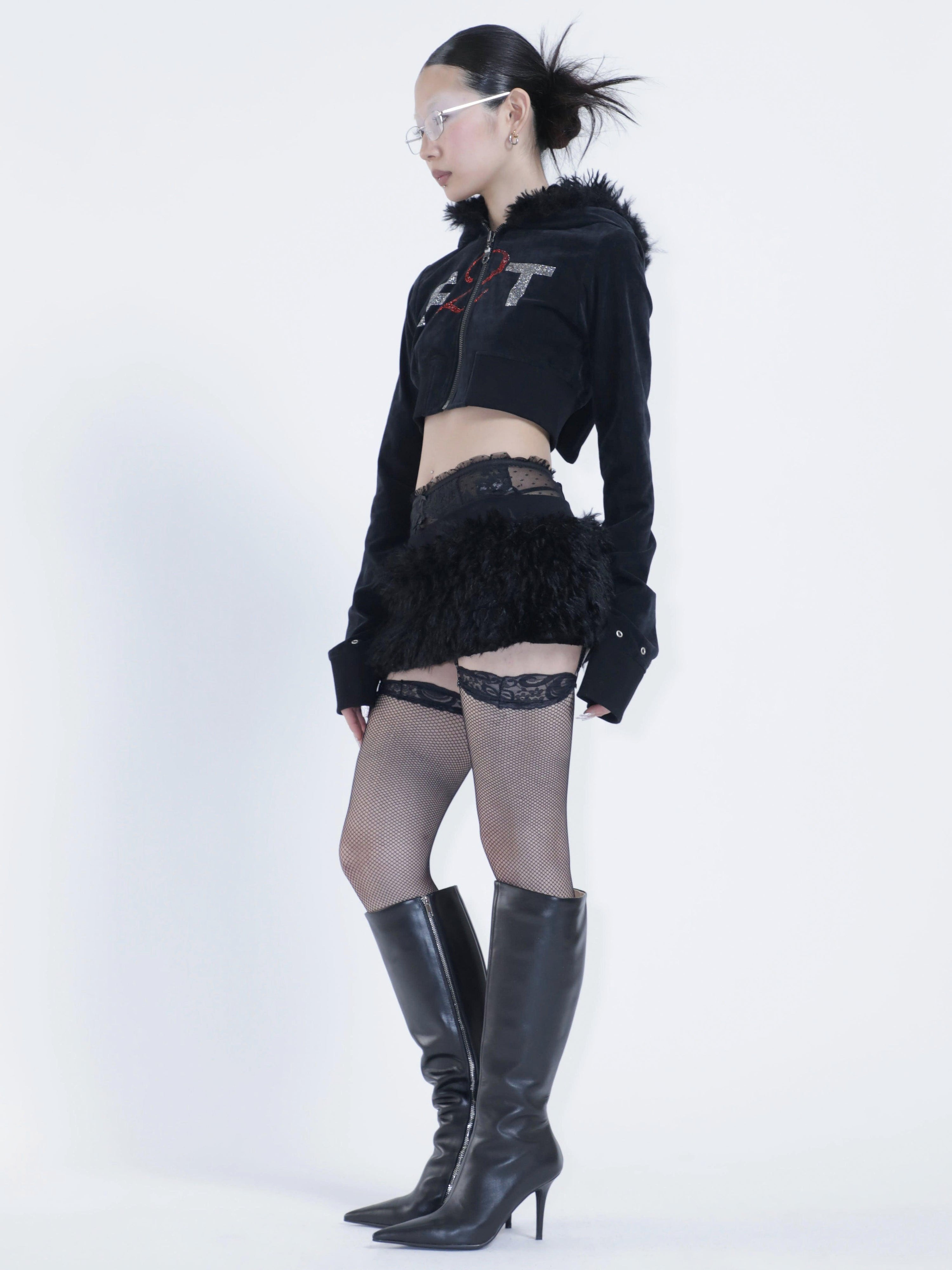 무료 2 토크 지퍼 후드티