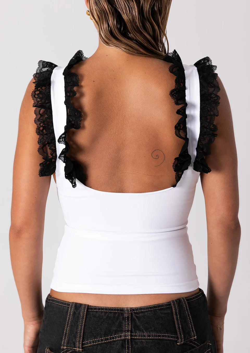 네사 싱글렛 화이트