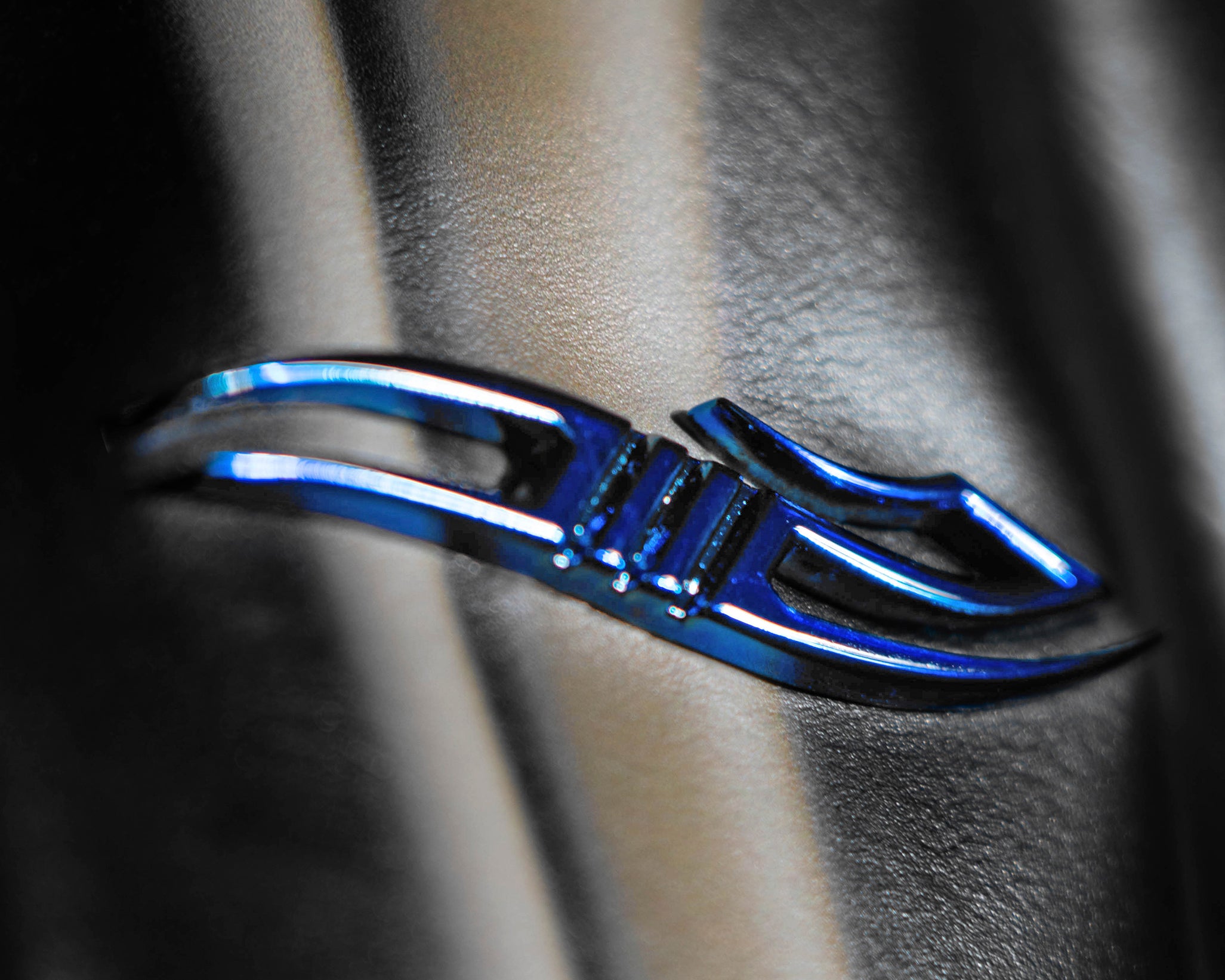 베인스 가죽 재킷