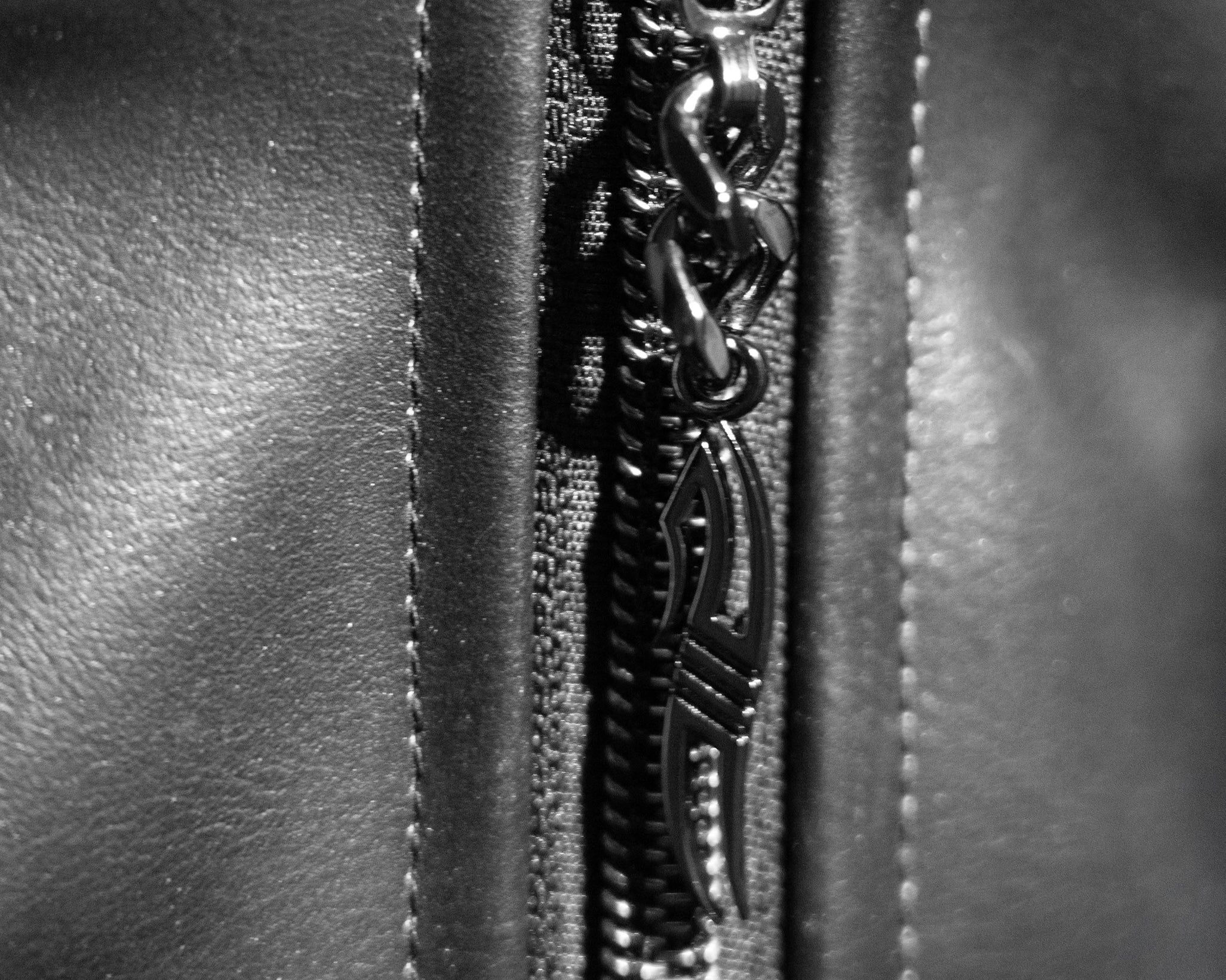 베인스 가죽 재킷