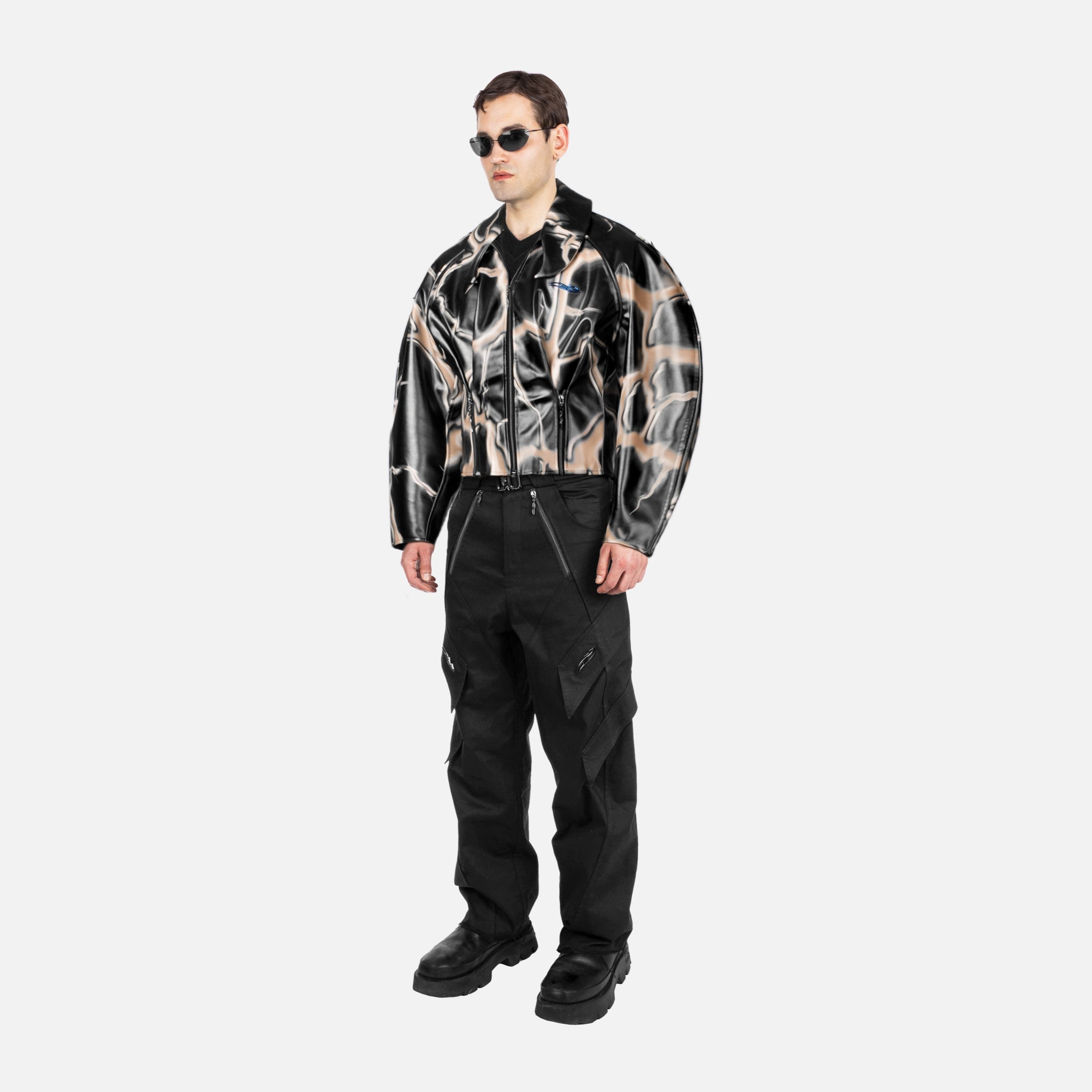 Veins Leather Jacket – ap0cene Veins Leather Jacket – ap0cene