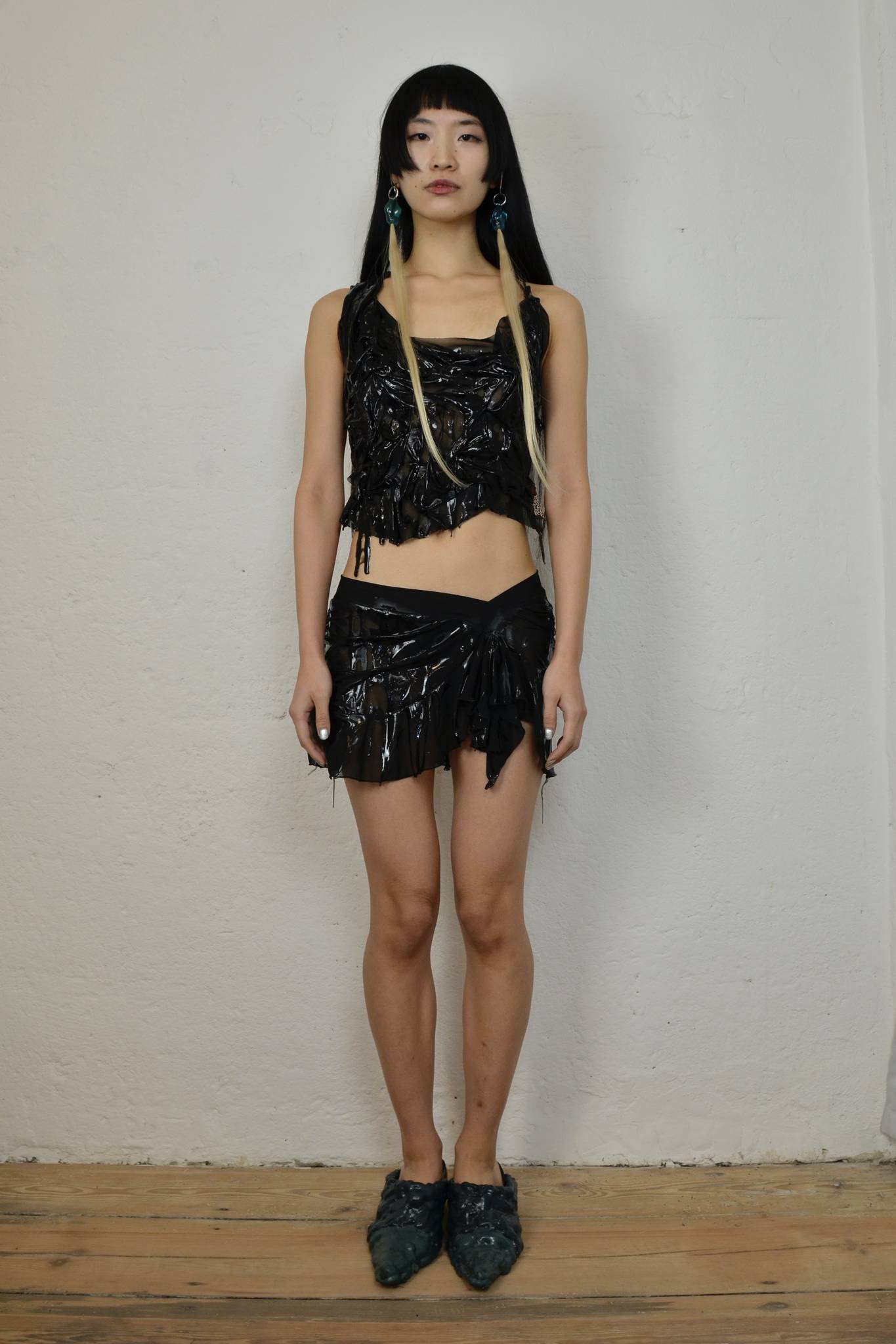 Drip Skirt Black Oil