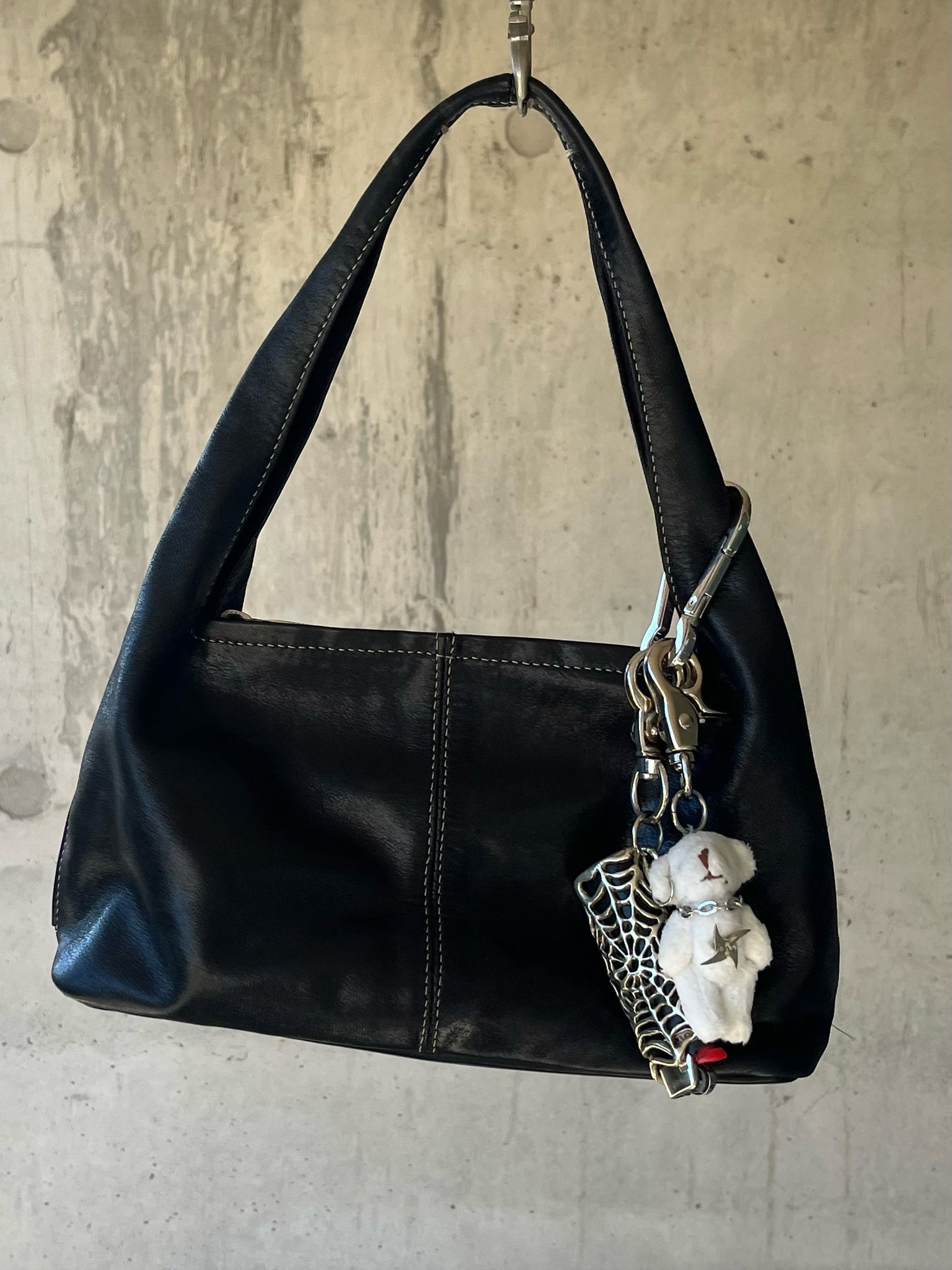 White Bear Keychain