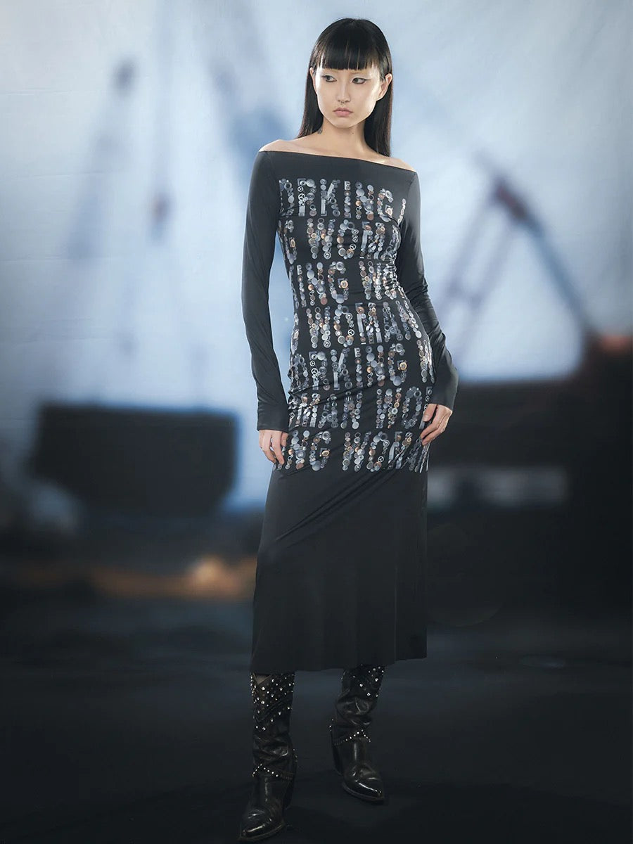 Working Woman Dress in Black