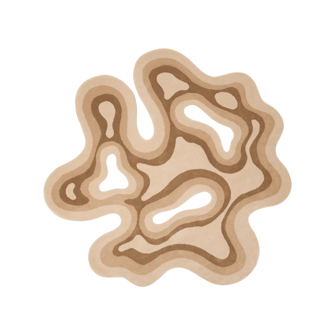 The Valley Rug in Fawn