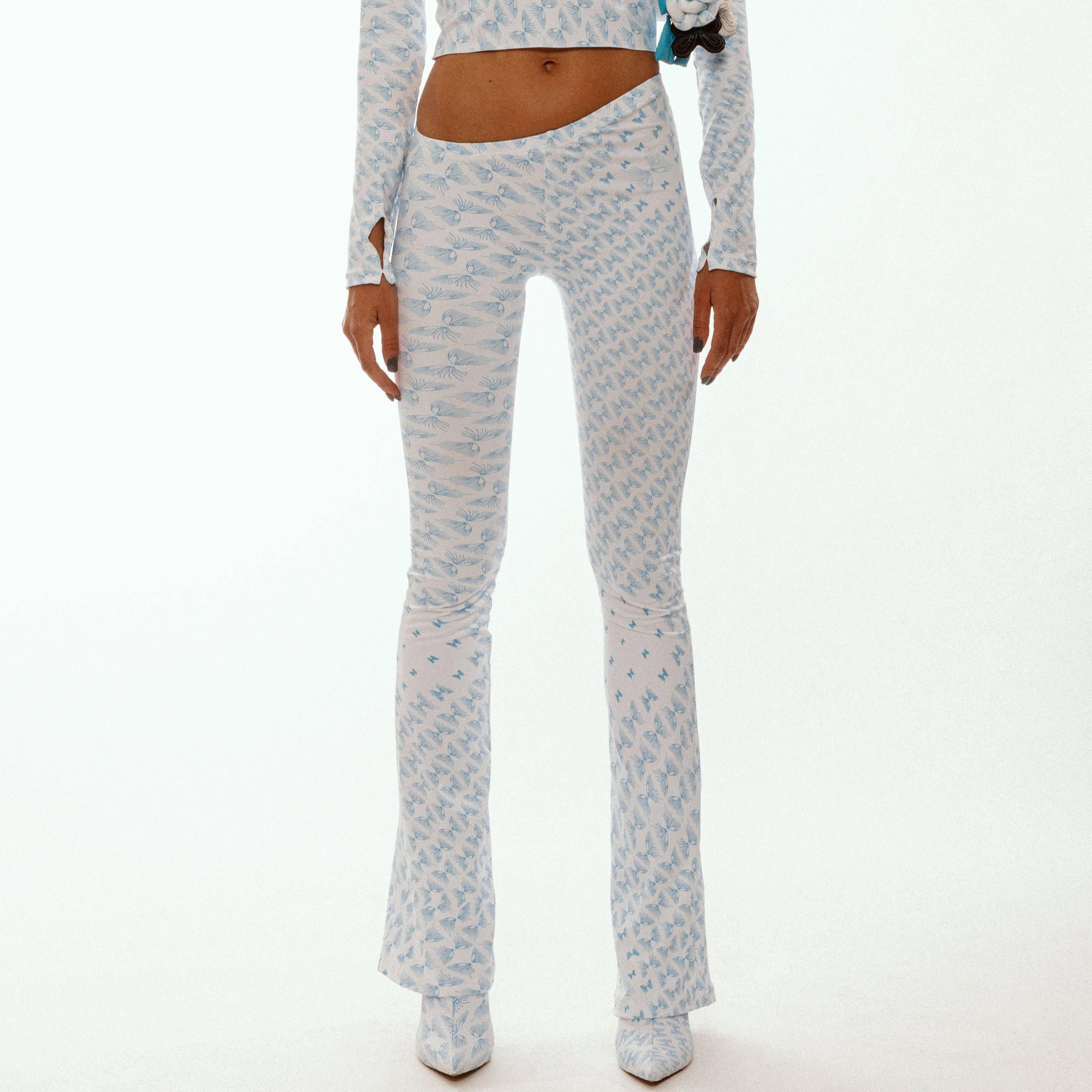 Leggings mit Schmetterlings-Print