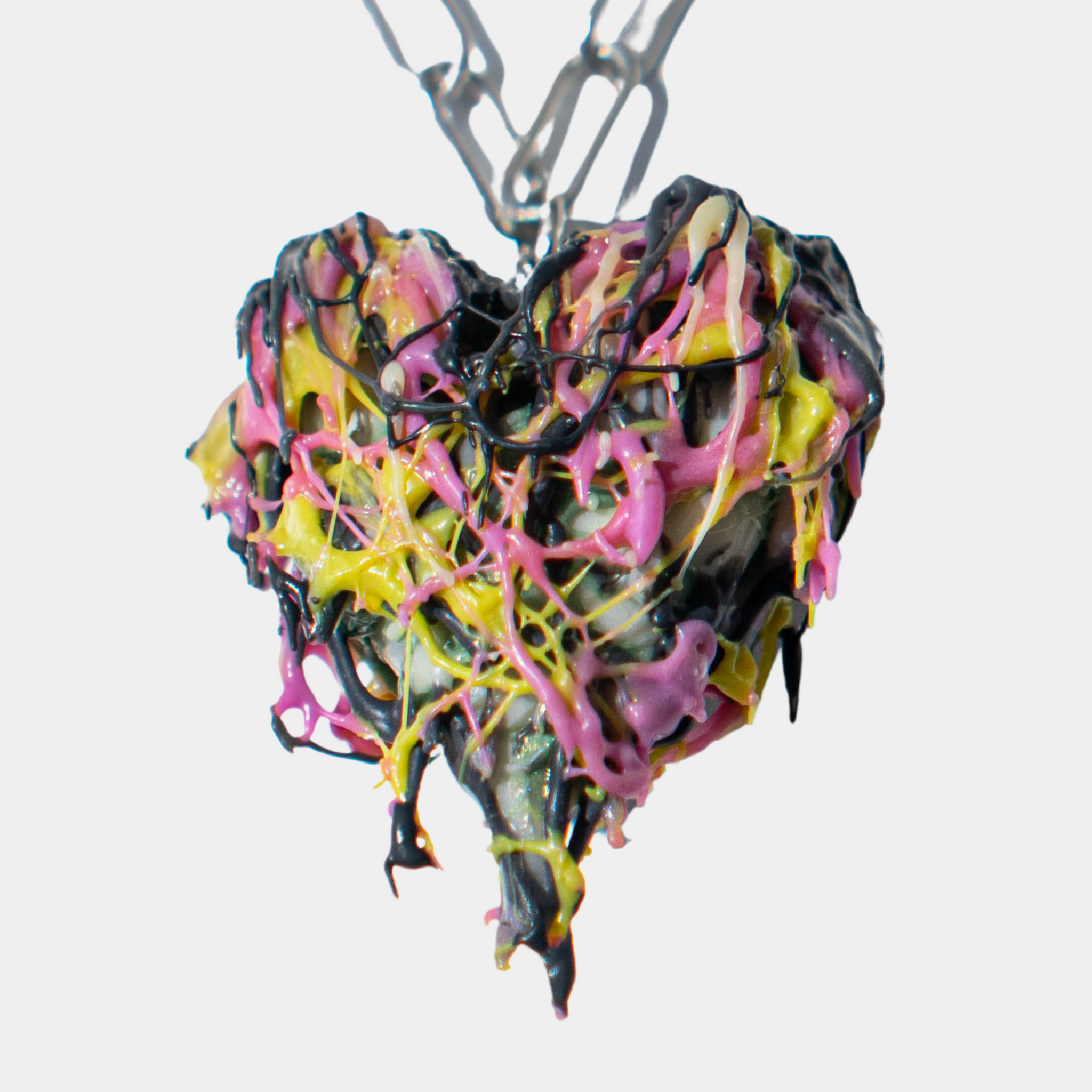 Calcified Heart Necklace