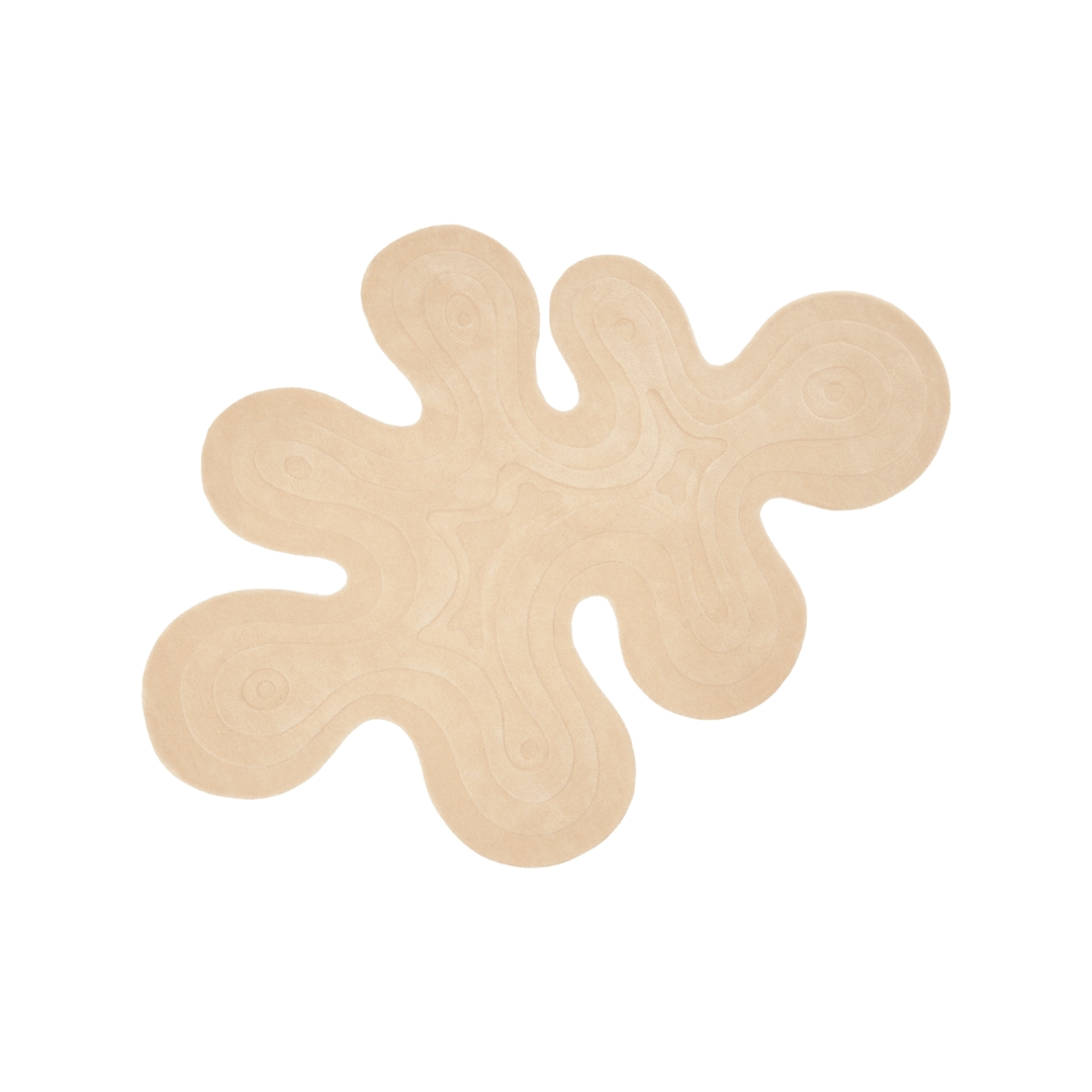 The Dune Rug in Ecru