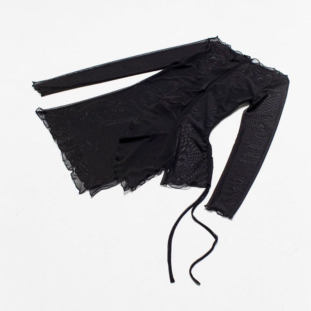 Money Mesh Top/Kleid Schwarz