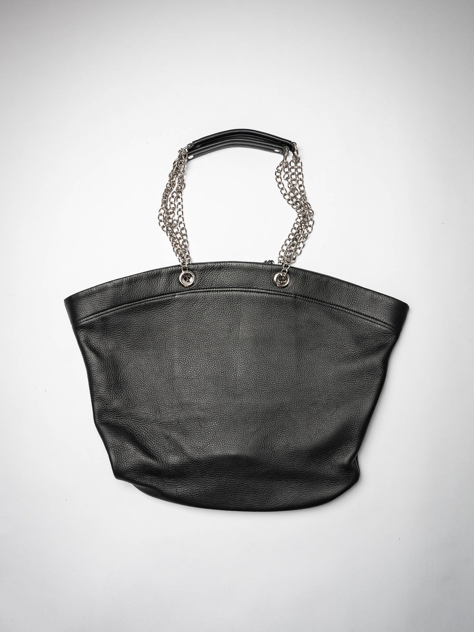 Heartbreak Leather Basket Bag