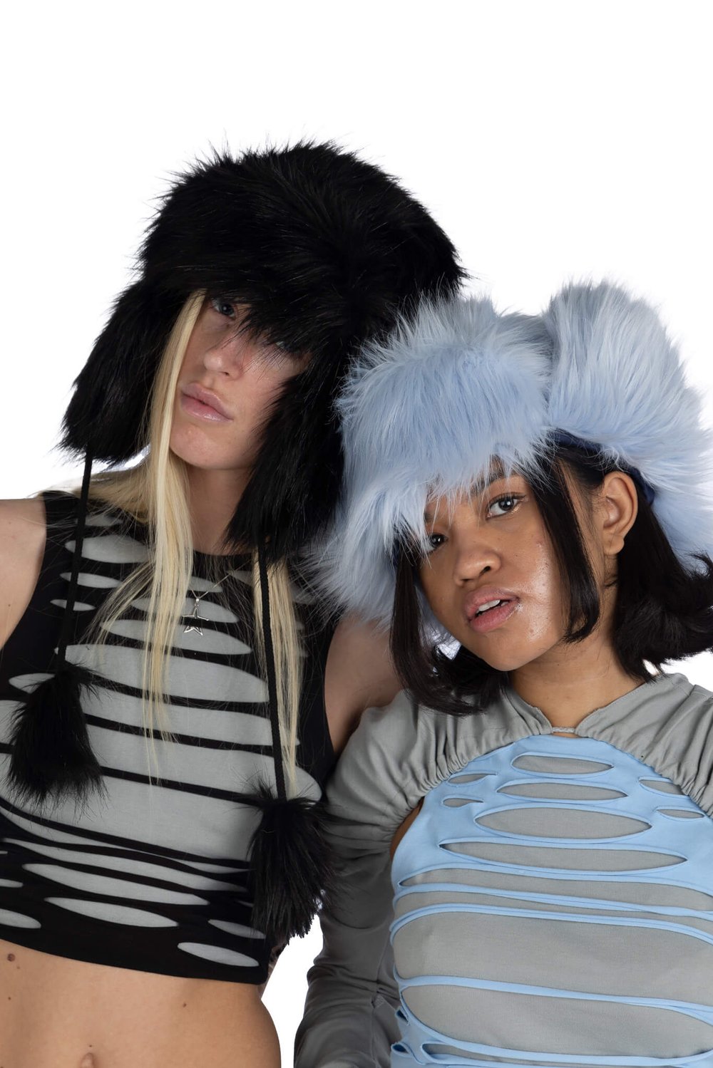 Too Cozy Trapper Fur Hat - Black