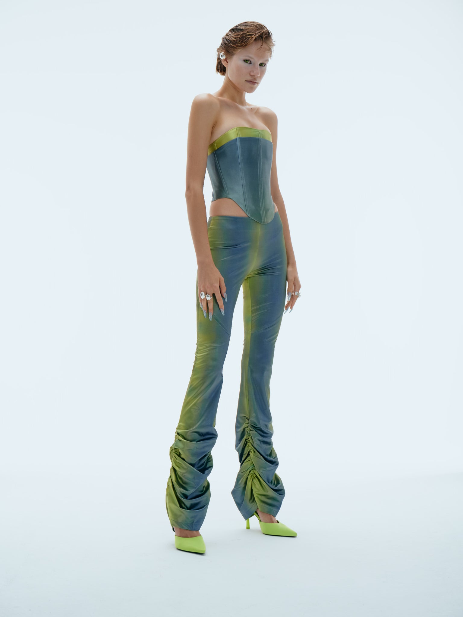 Beta Lycra Satin Pants