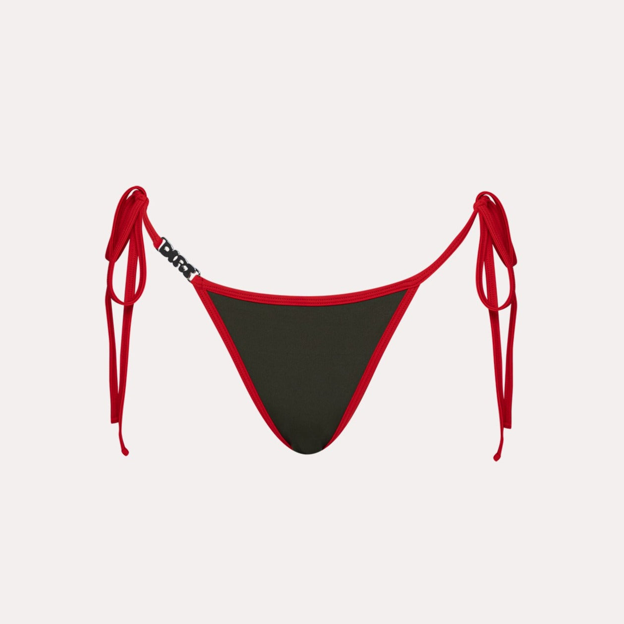 Khaki/Red Bikini Bottom