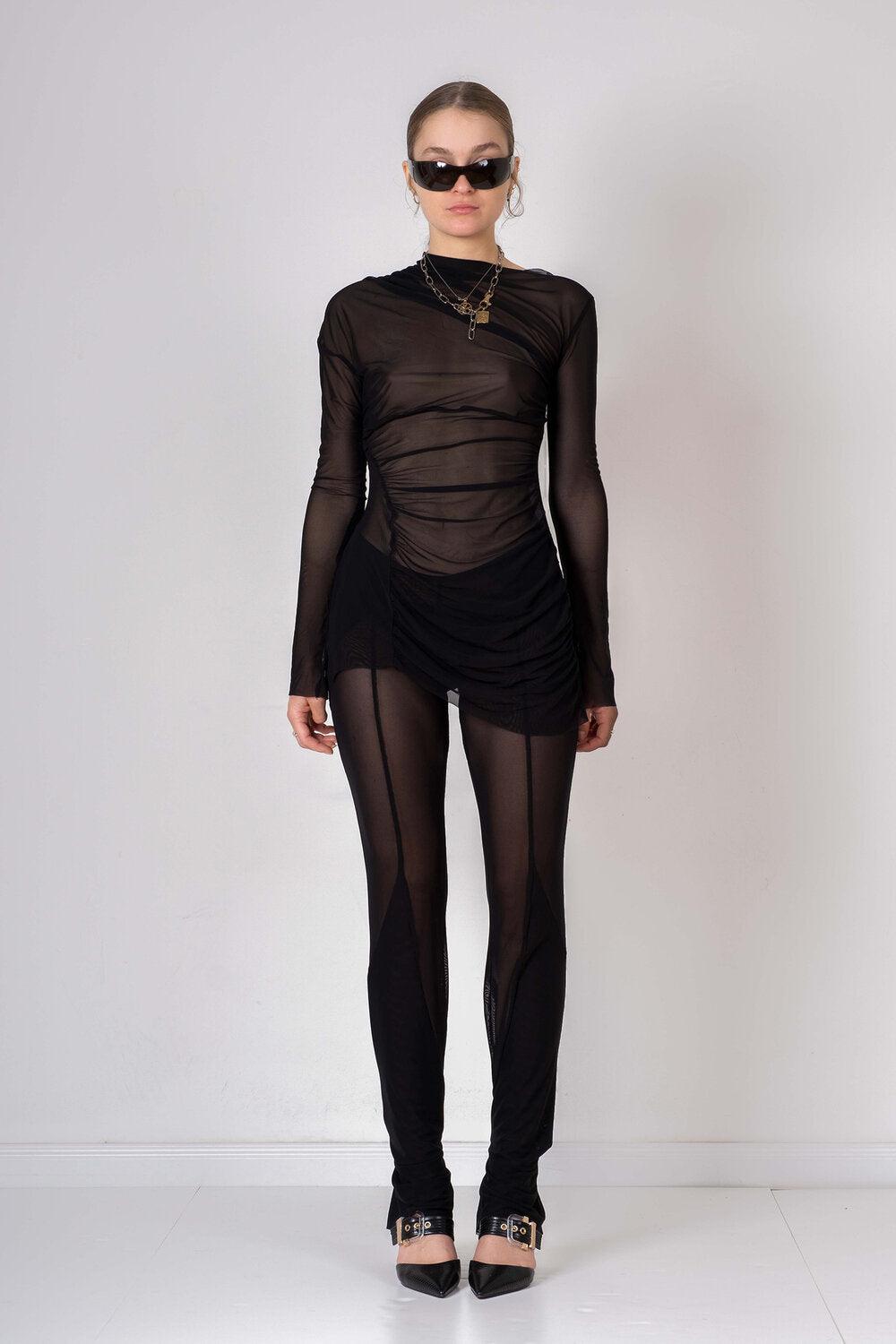 Money Mesh-Hose Schwarz