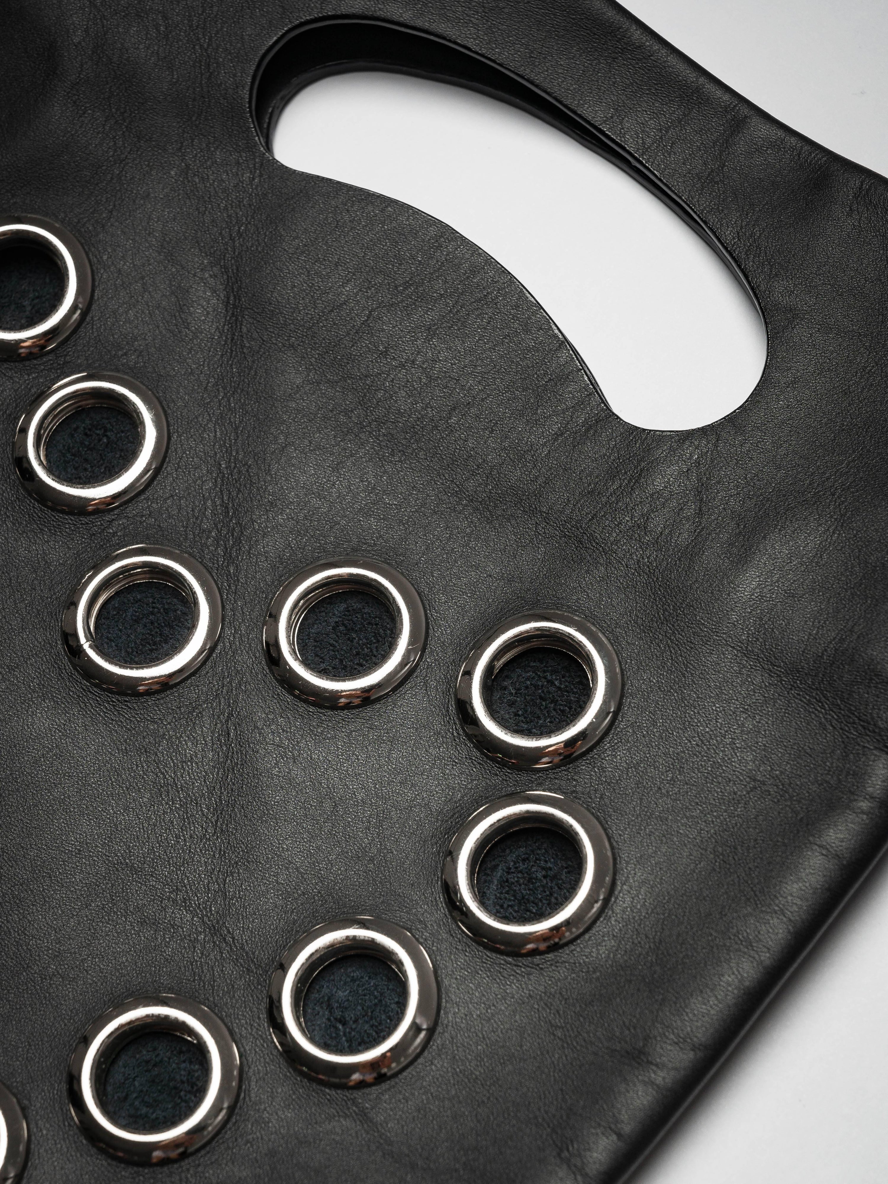 하트브레이크 미니 가죽 비닐백