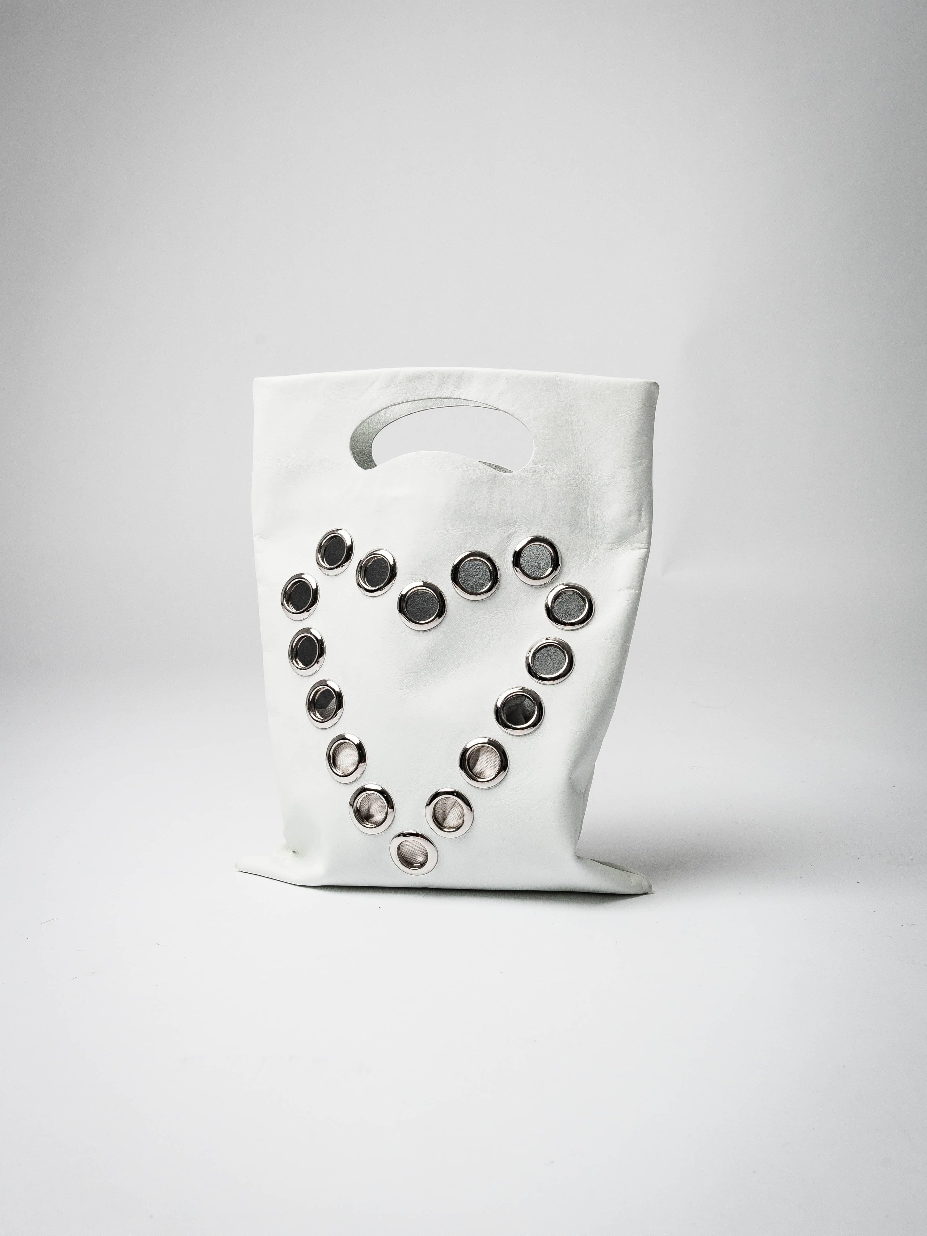 하트브레이크 미니 가죽 비닐백