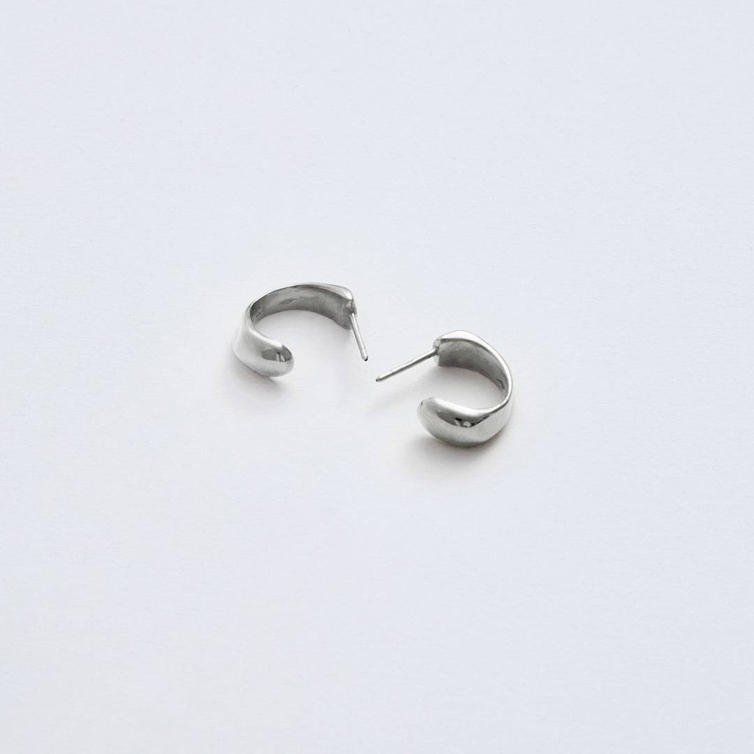 Soma Small Hoop - Silver