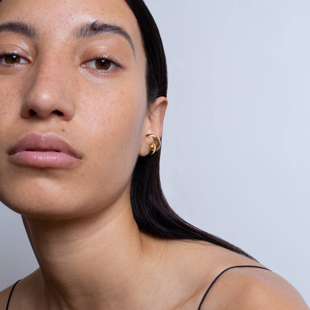 Spin Earcuff - Vermeil