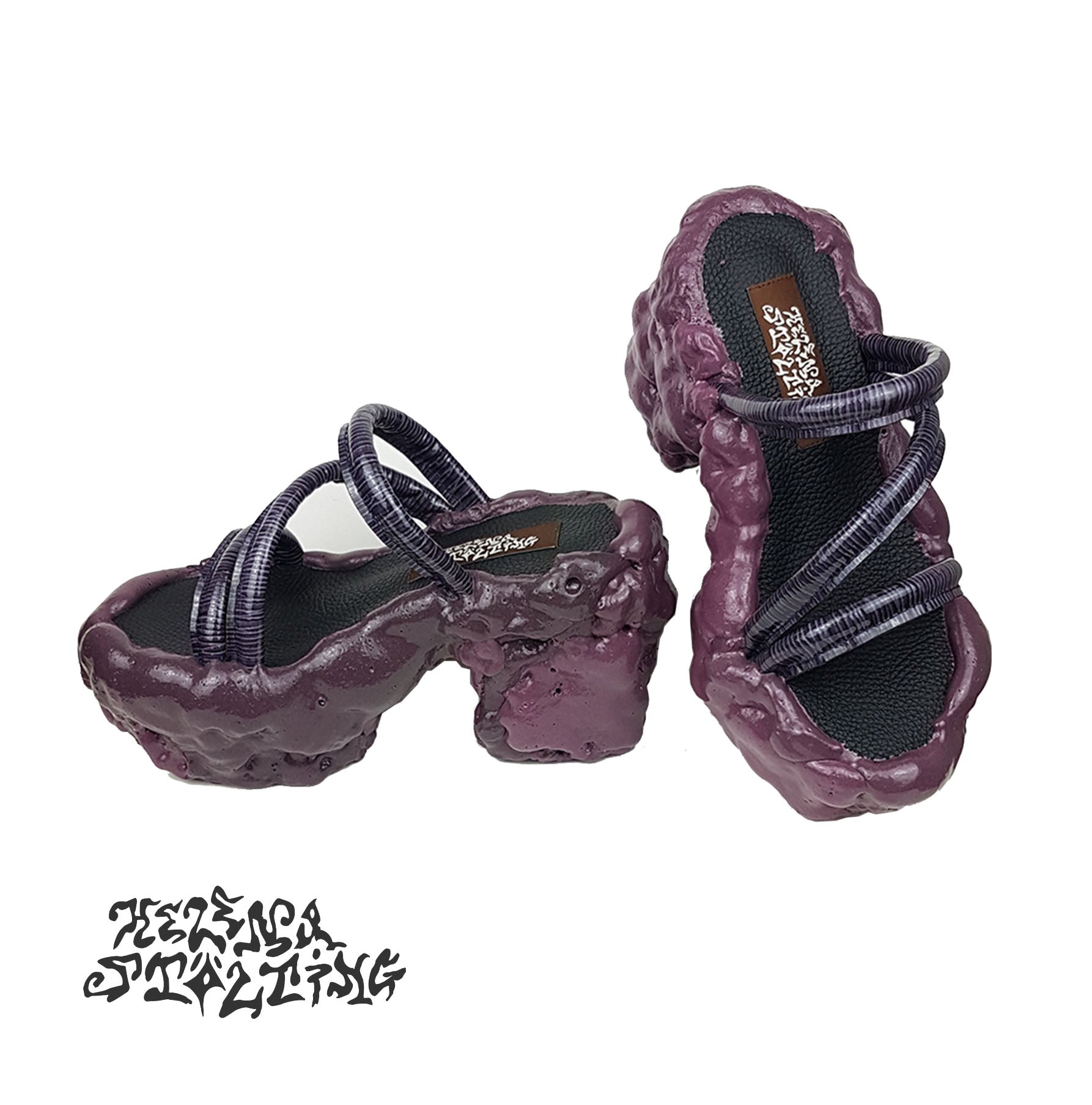 Slime Sandals - Murky Purple
