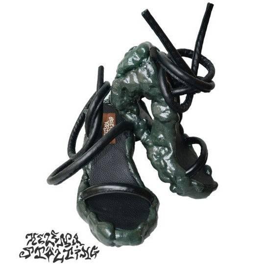 Slime Wedges - Dusty Green