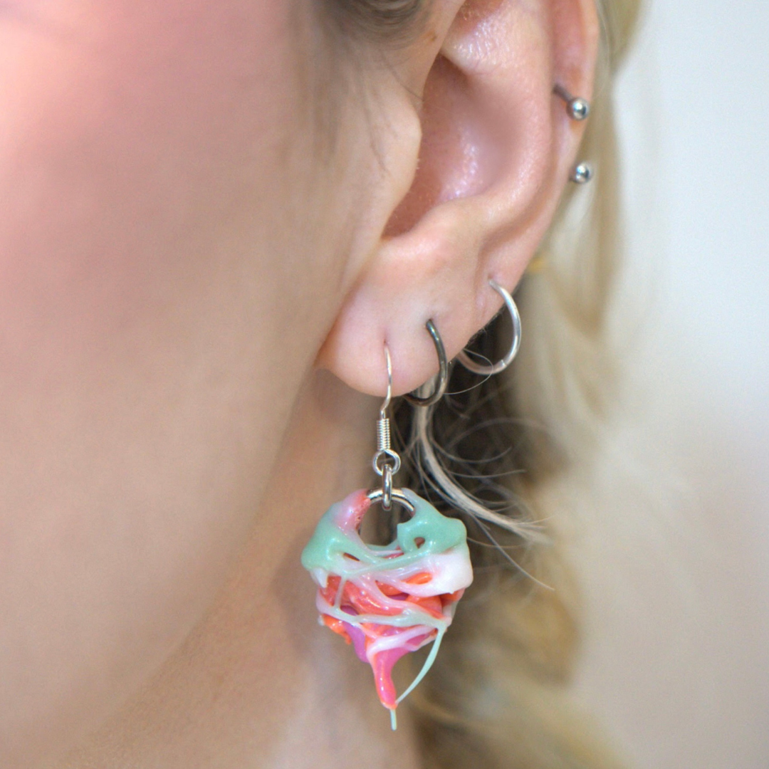 Sea Anemone Earrings