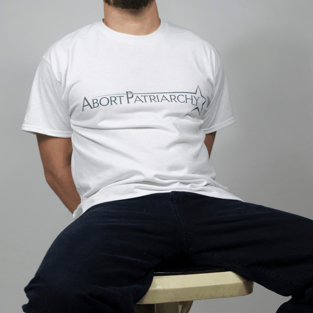 Abort Patriarchy 유니섹스 티셔츠(블랙/화이트)