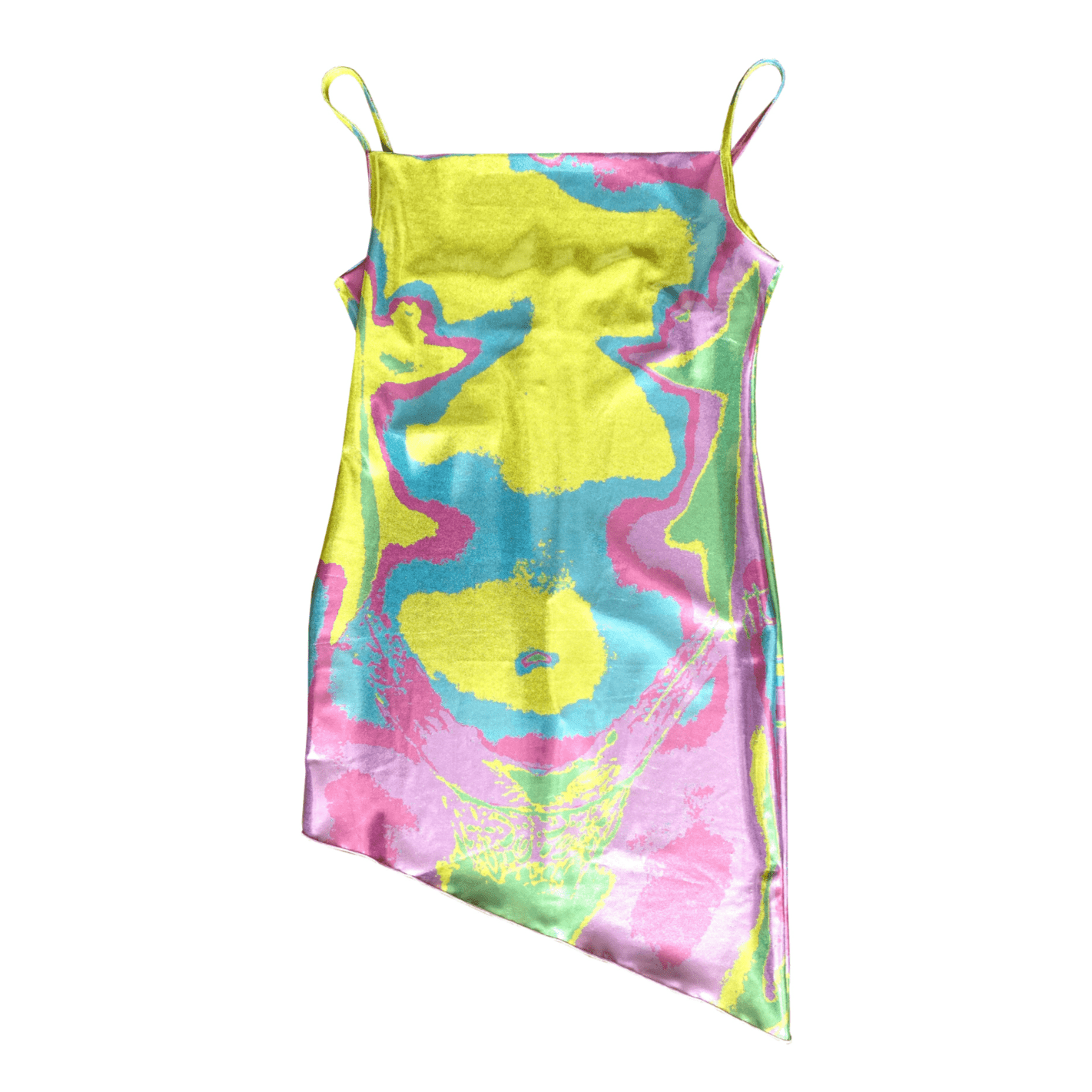 Slip-Kleid mit flüssigem Körper