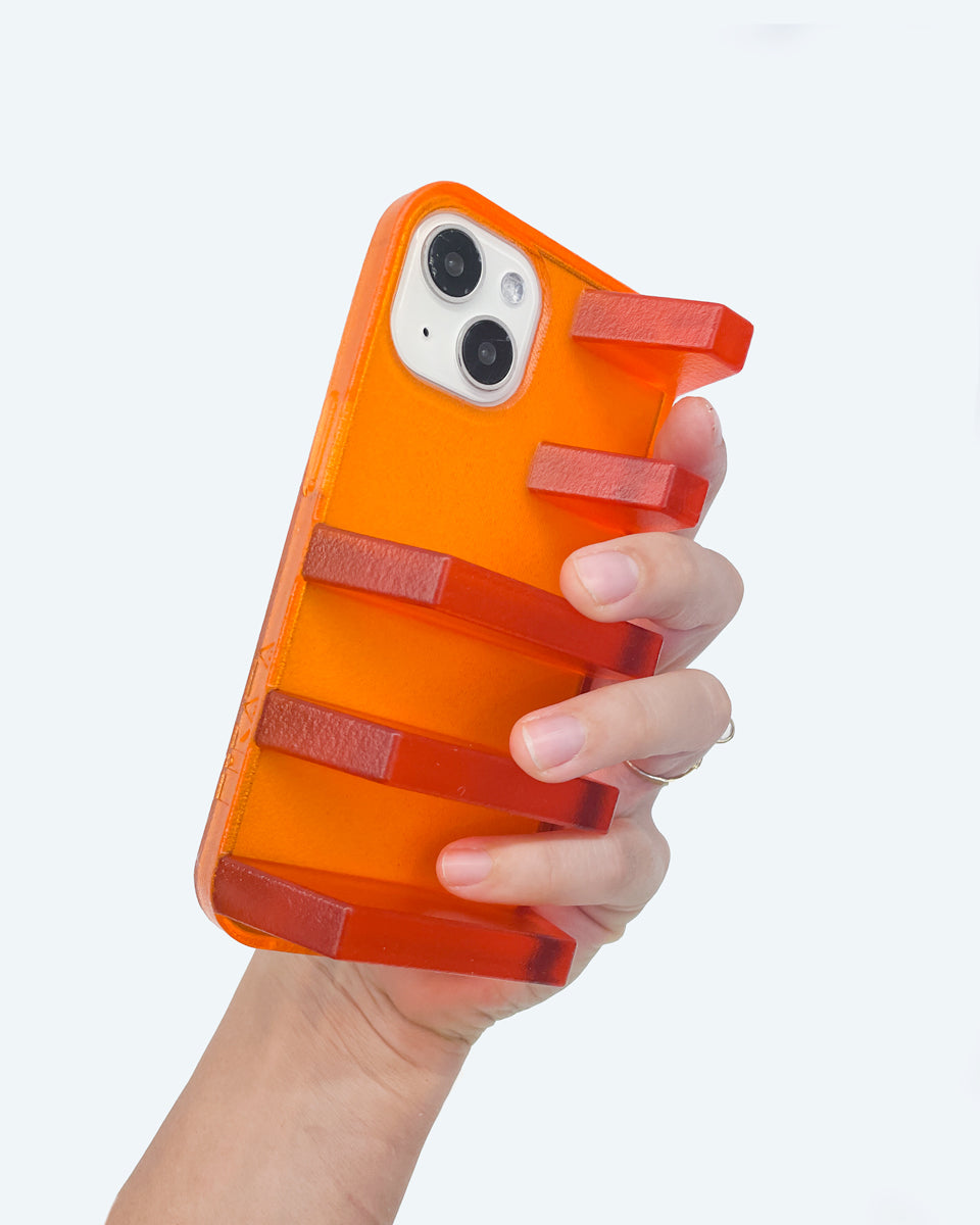 Geta iPhone Case in Tangerine Dream