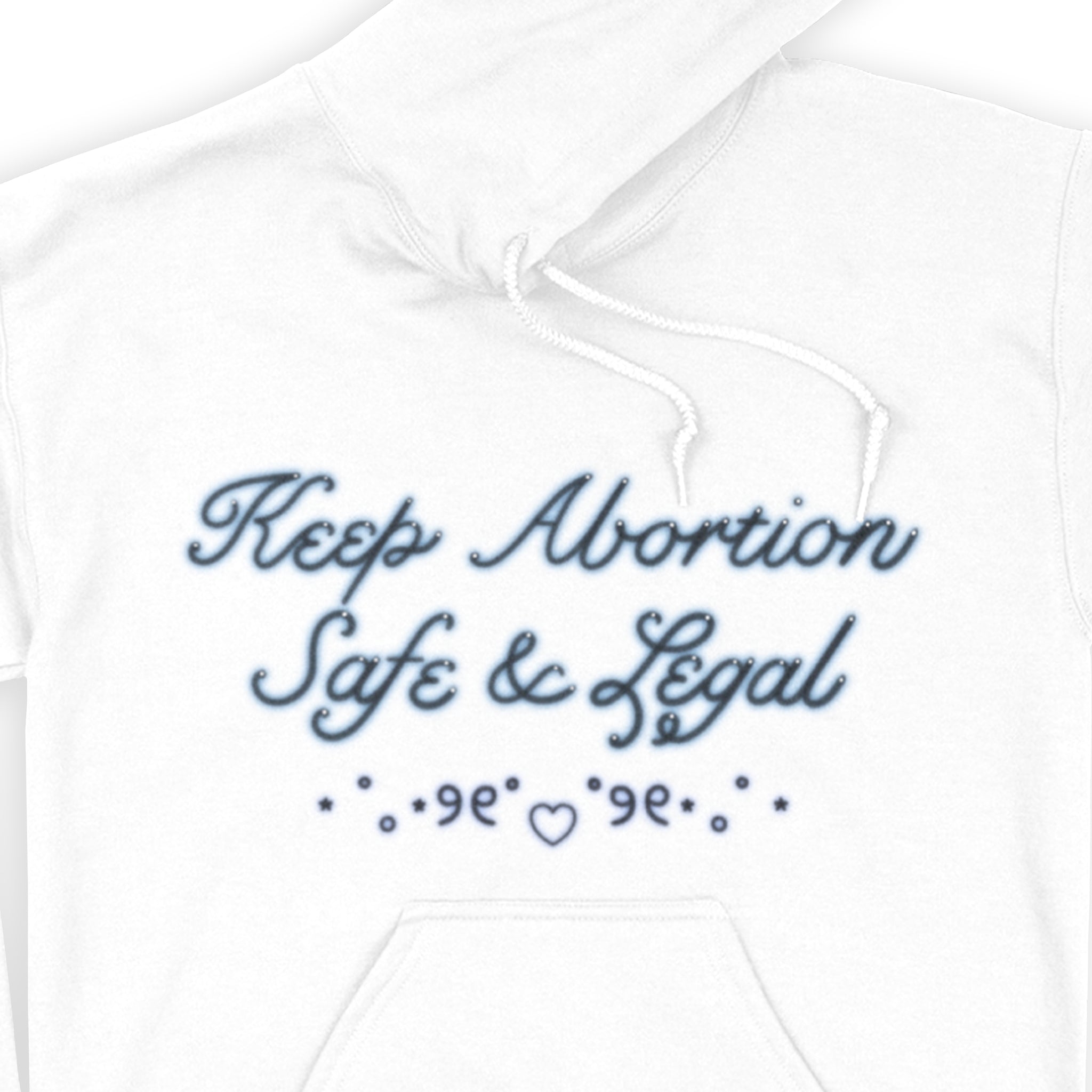 Halten Sie Abtreibung sicher und legal. Kapuzenpullover