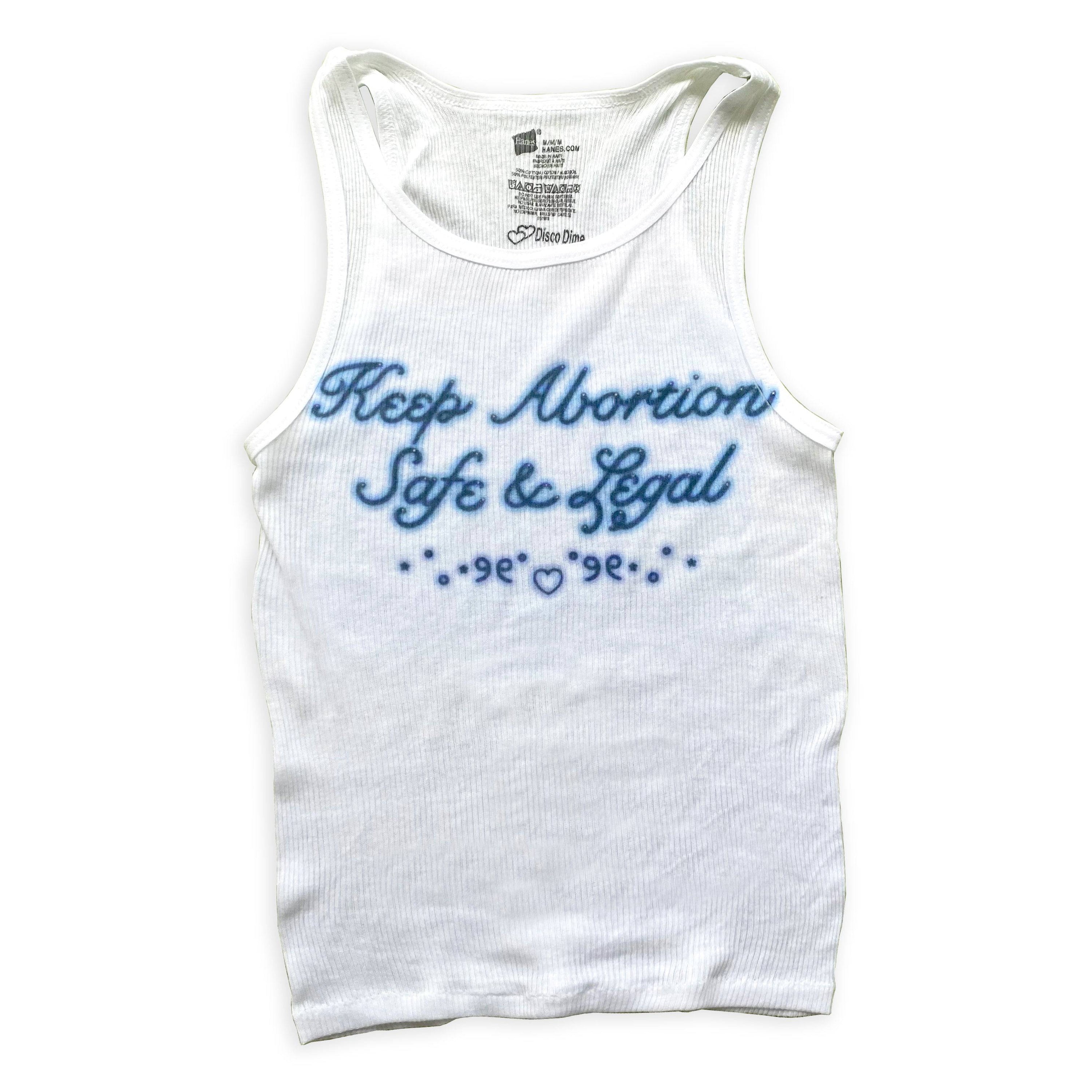 임신 중절을 안전하고 합법적으로 지키세요 탱크탑