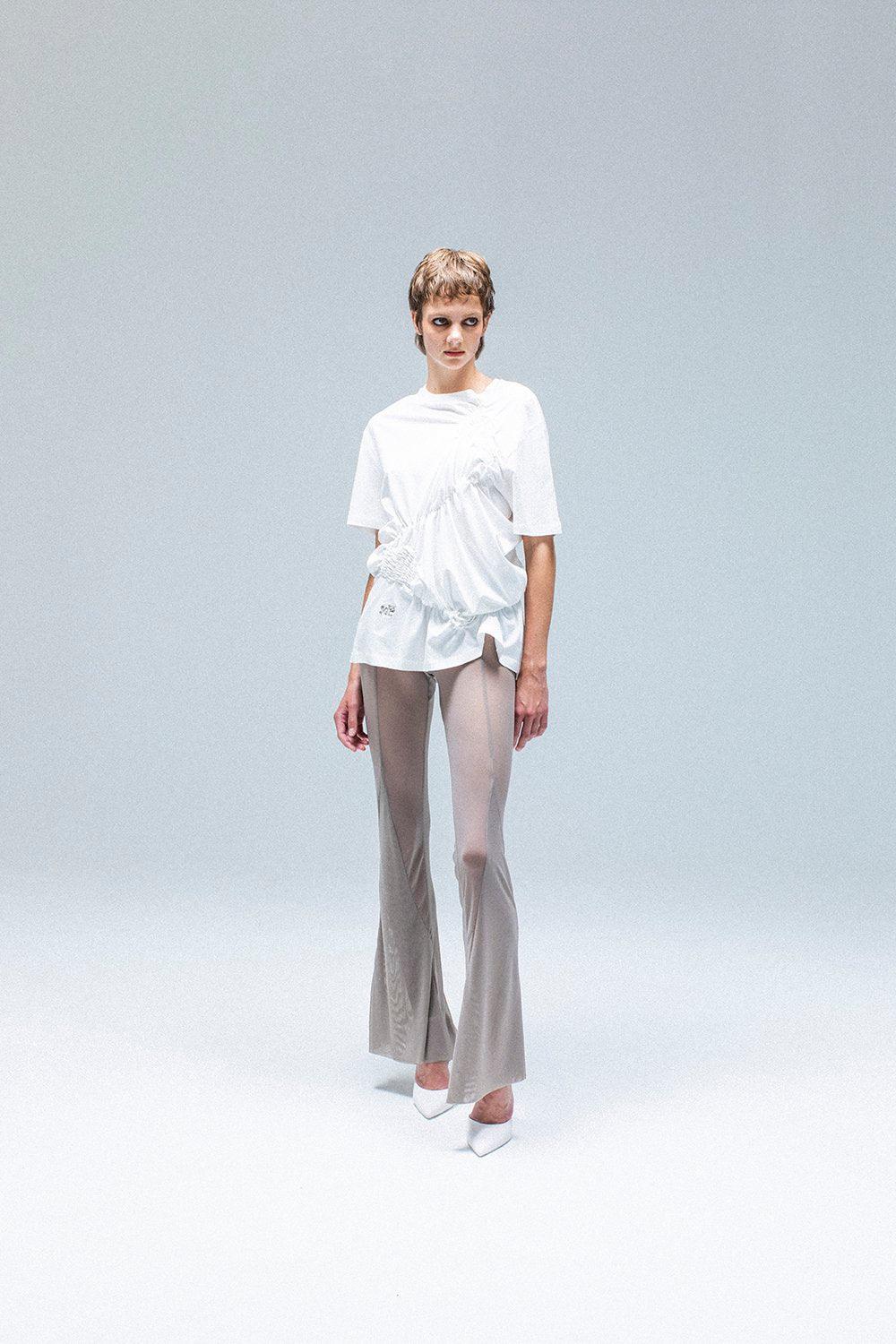 Money Mesh-Hose Taupe