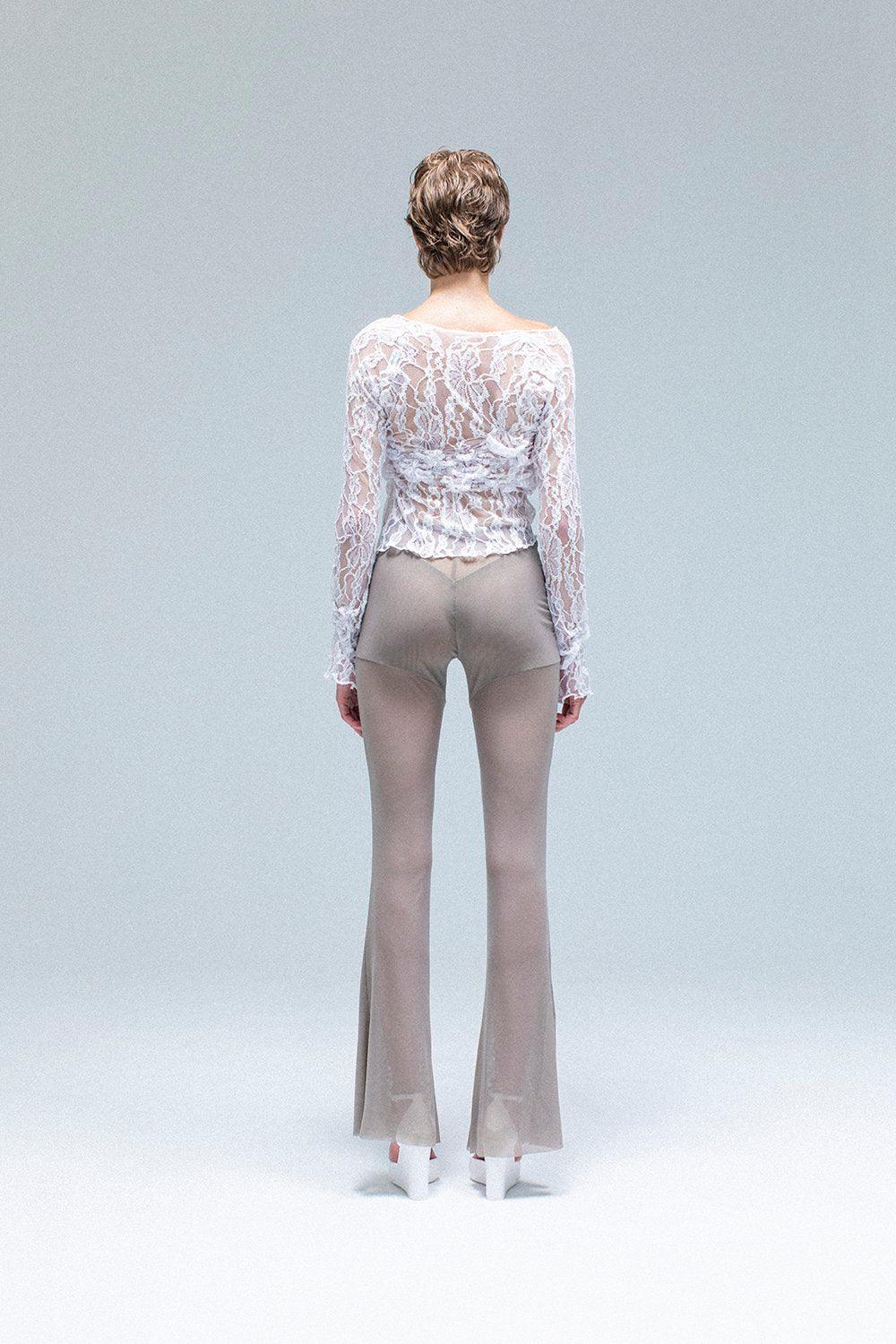 Money Mesh-Hose Taupe