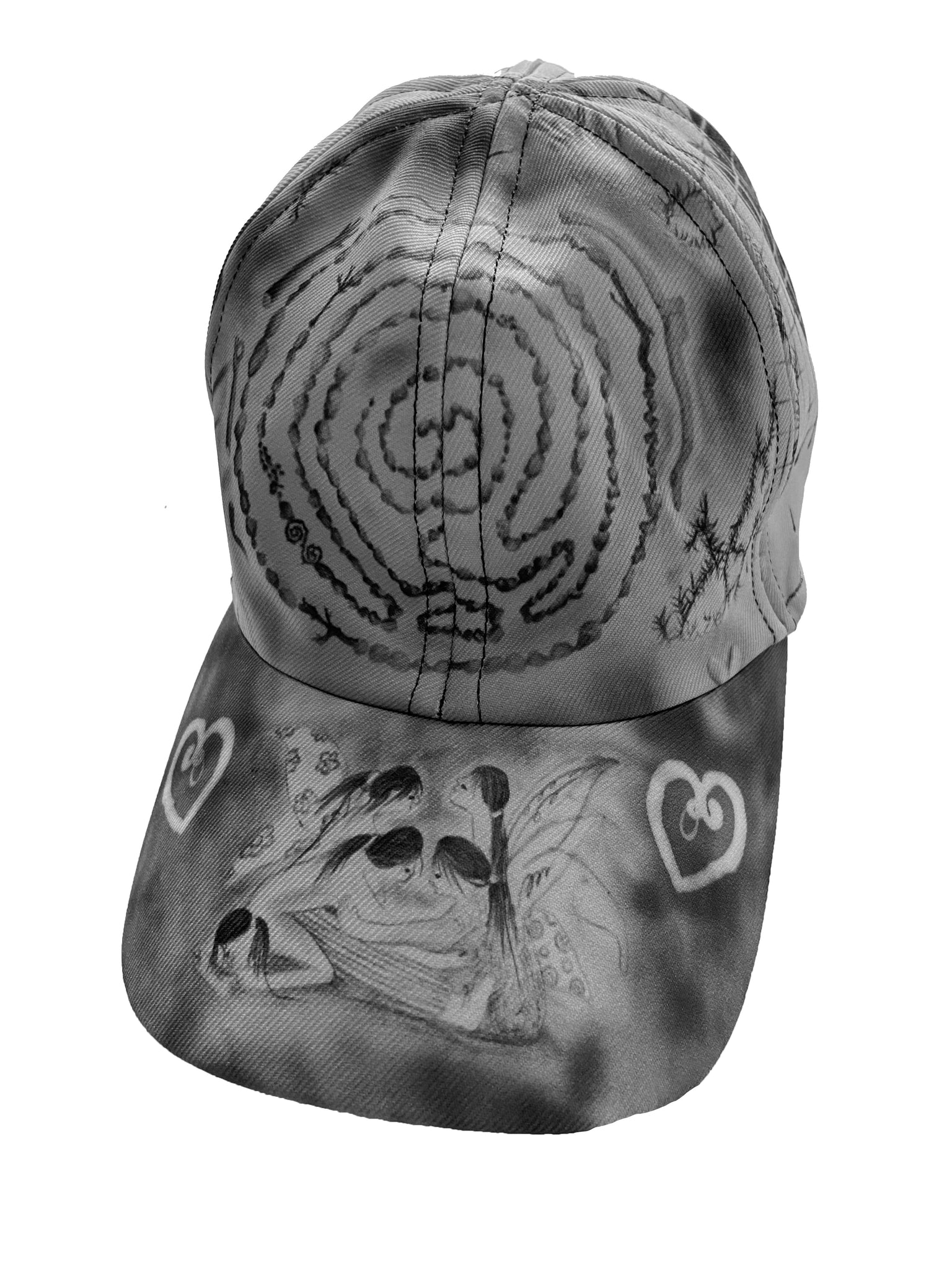 Pencil Print 'Emotional' Cap Light