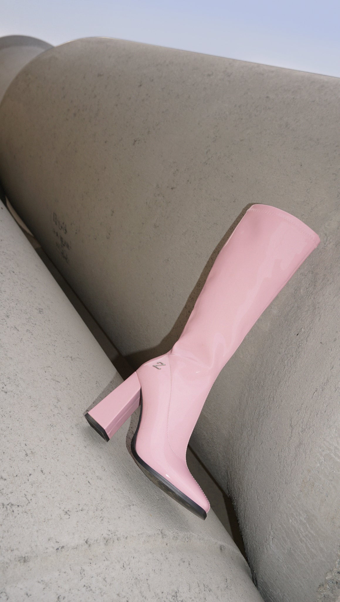 Berry Gloss Boots